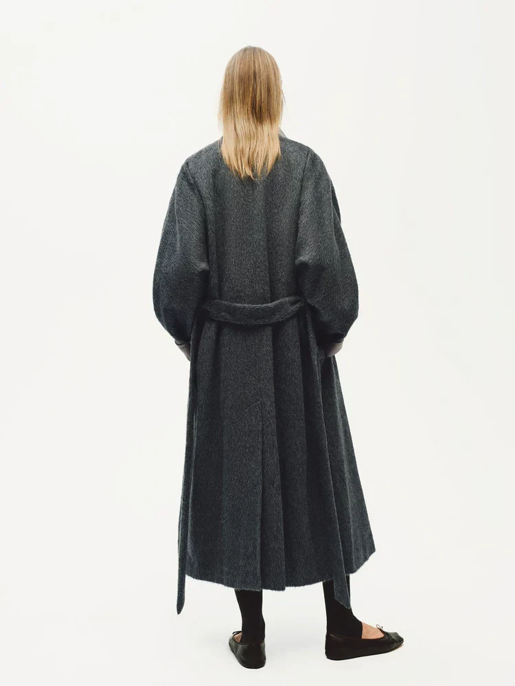 Belted Robe Coat - Image 2