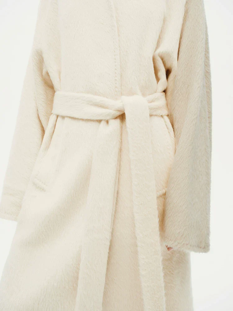 Belted Robe Coat - Image 3