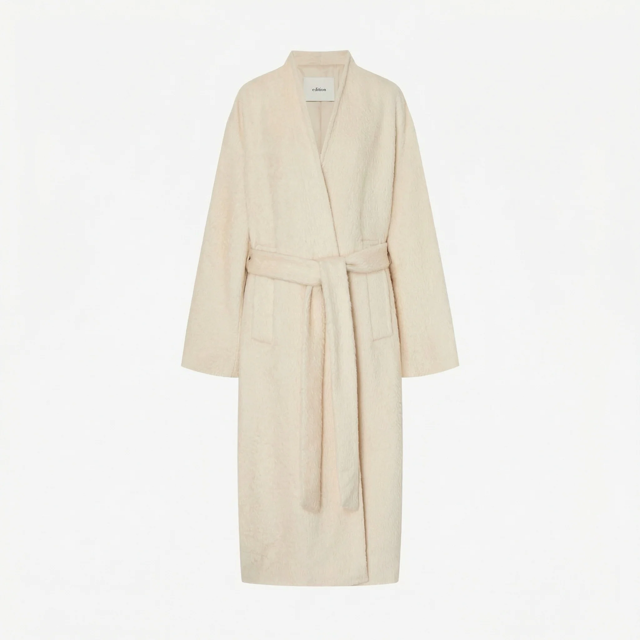 Belted Robe Coat - Image 4