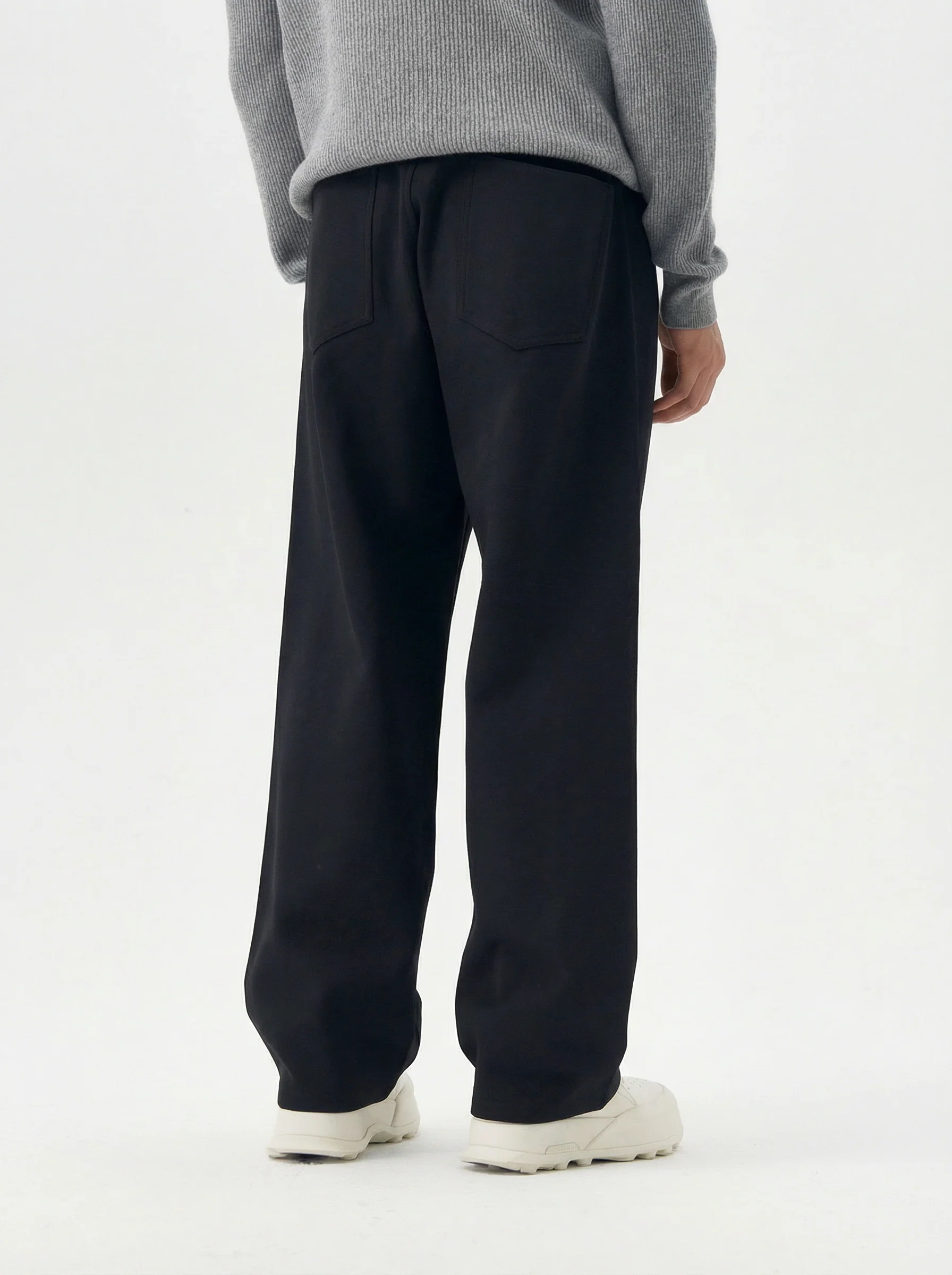 Belted Straight Trousers - Image 5