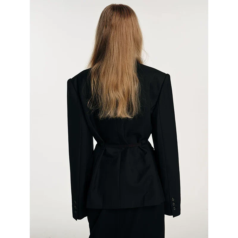 Belted Tailored Blazer - Image 3