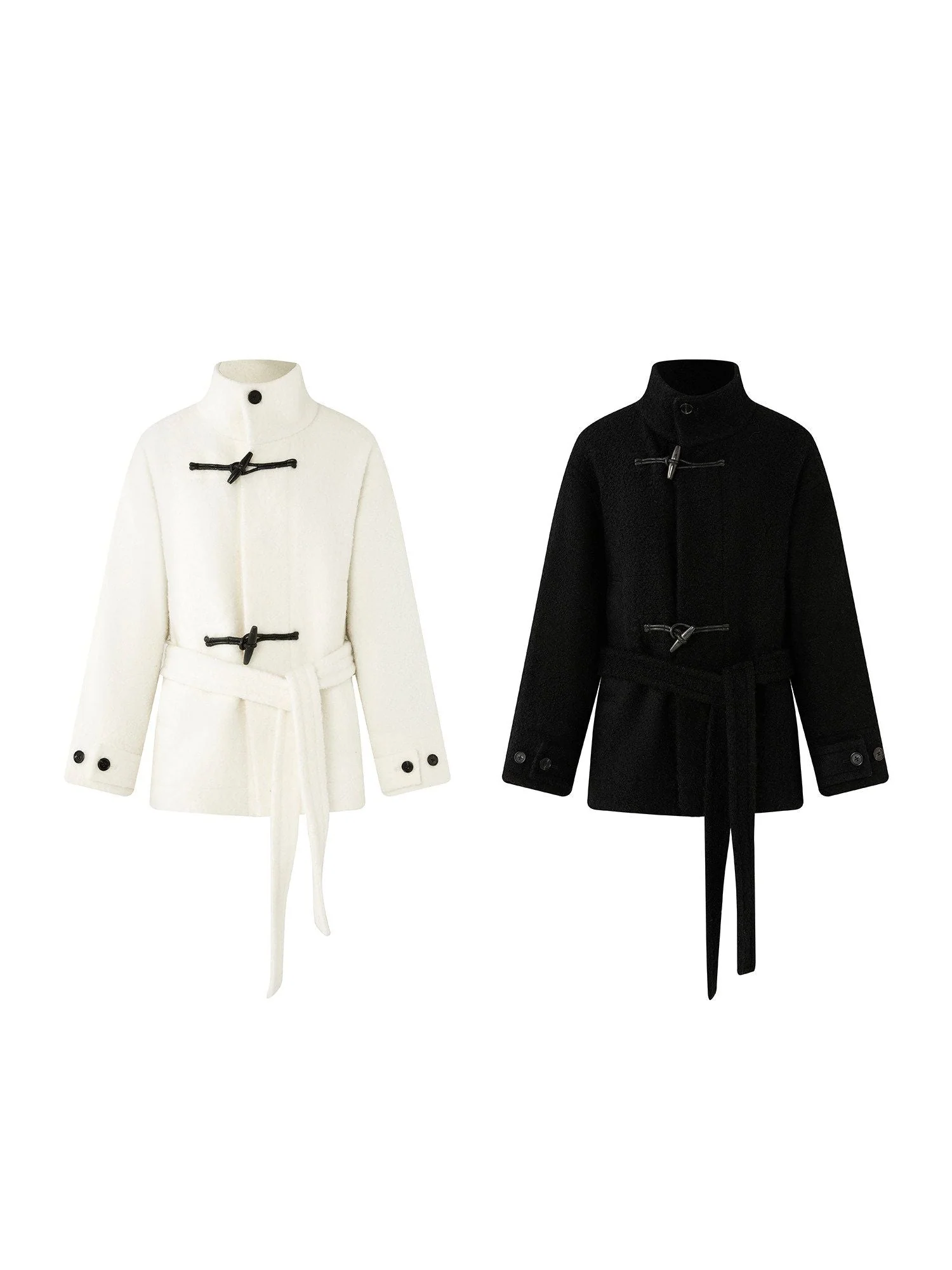Belted Toggle Jacket