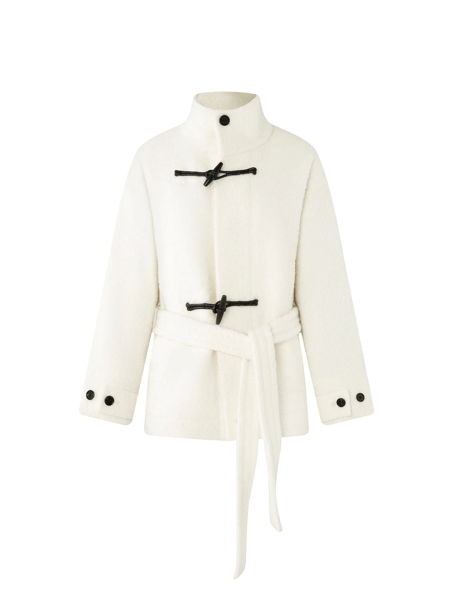 Belted Toggle Jacket - Image 2
