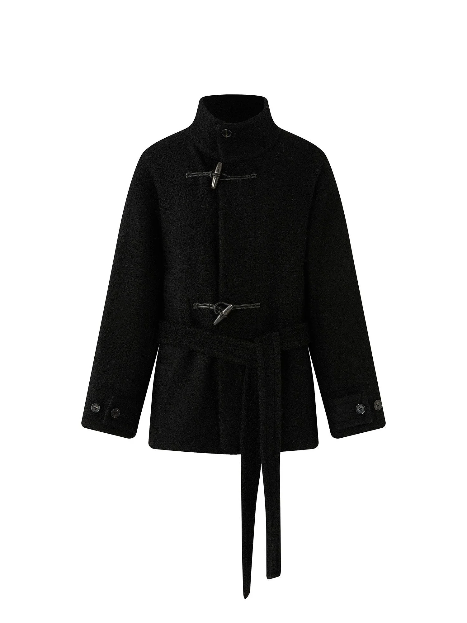 Belted Toggle Jacket - Image 3