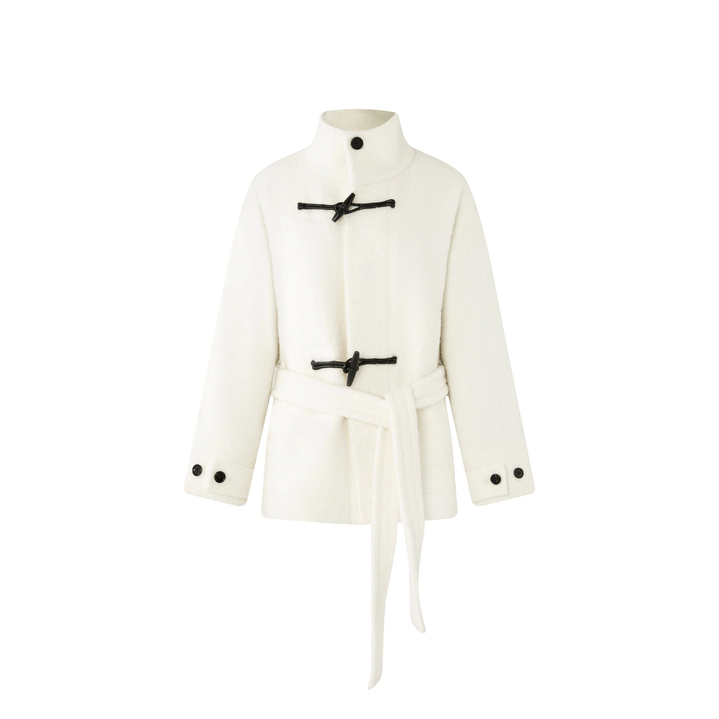 Belted Toggle Jacket - Image 6