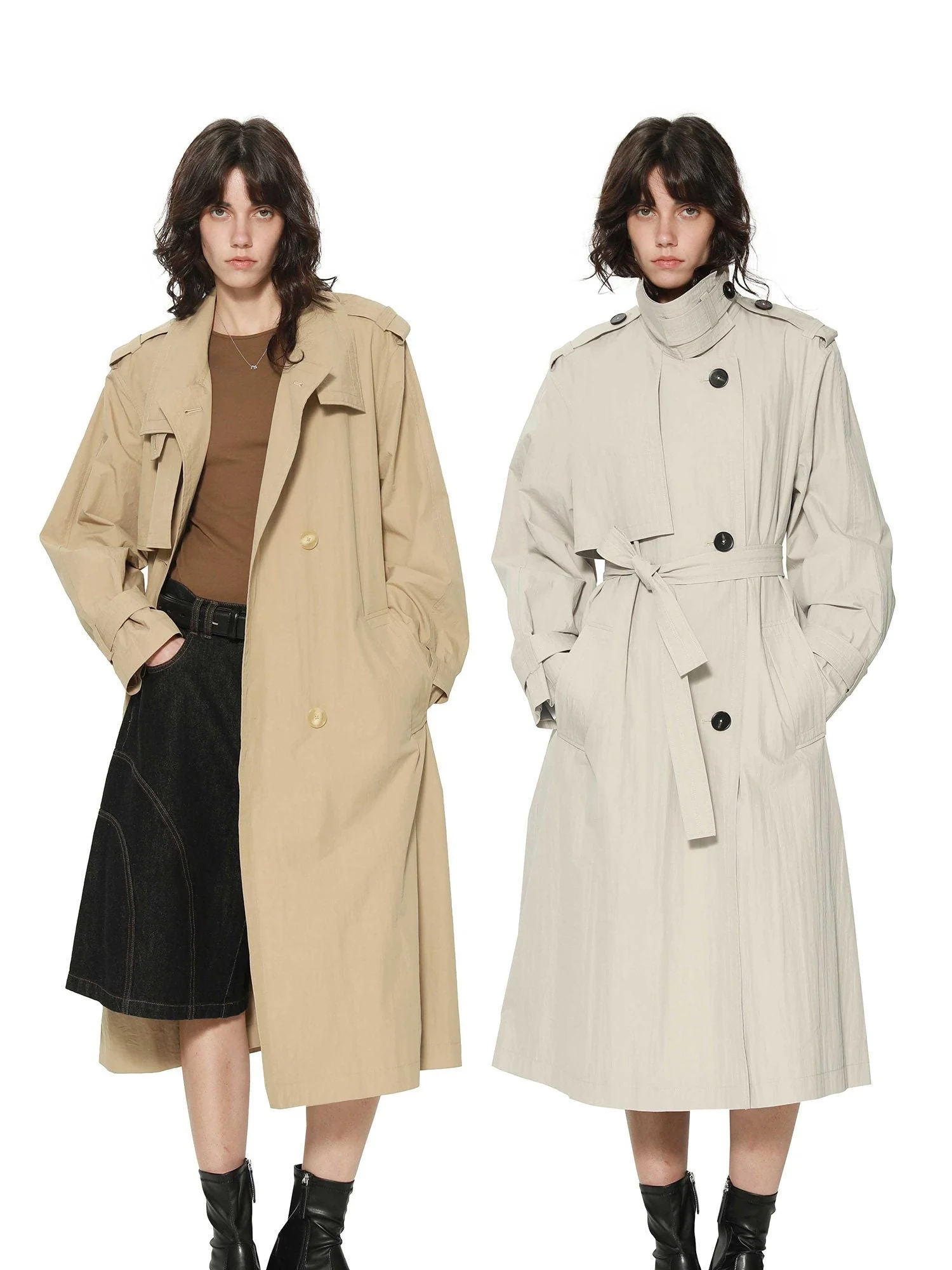 Belted Trench Coat