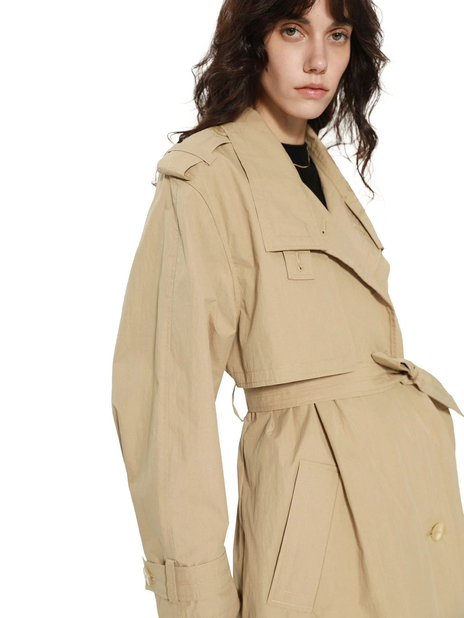 Belted Trench Coat - Image 5