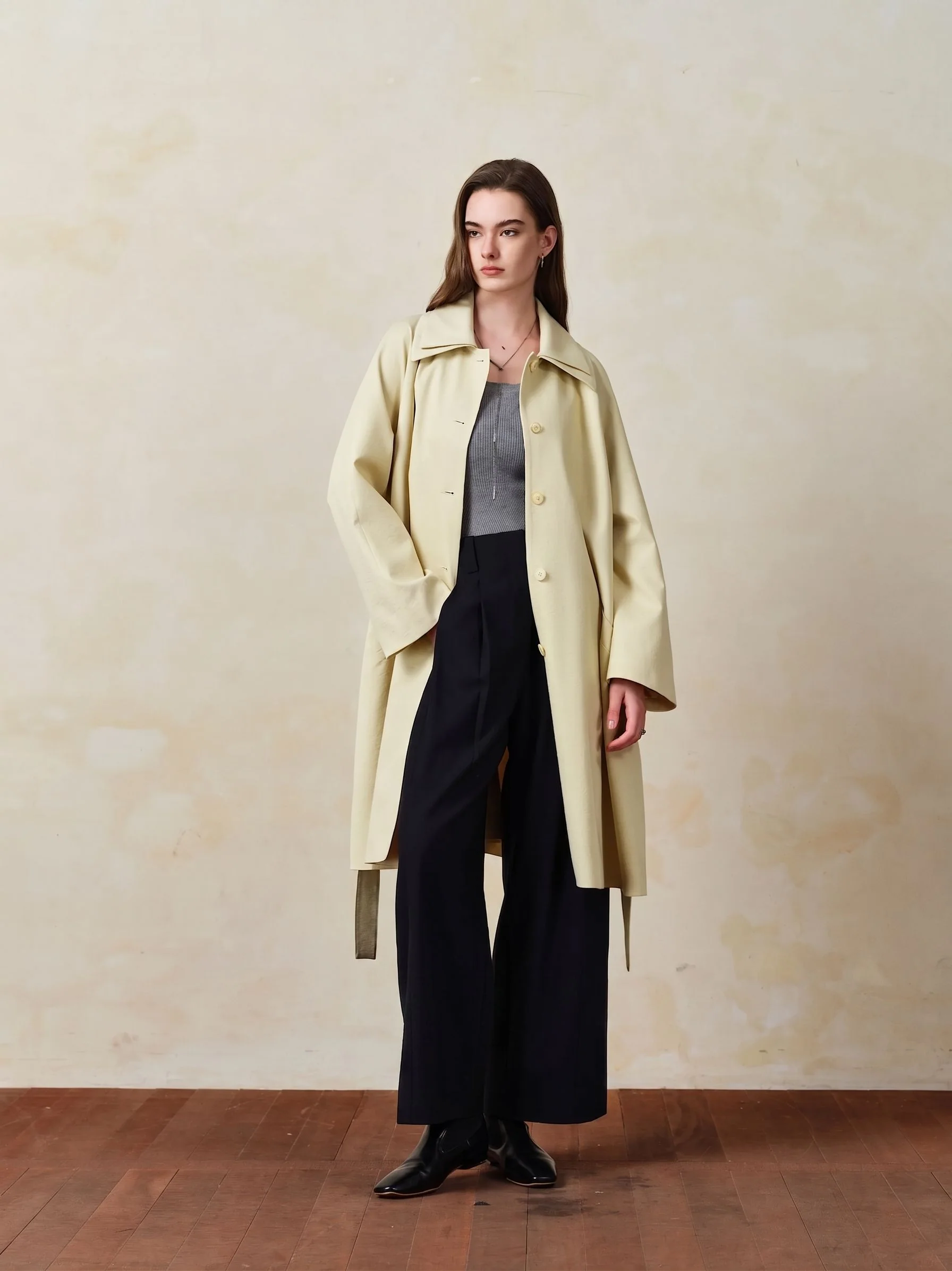 Belted Trench Coat - Image 2