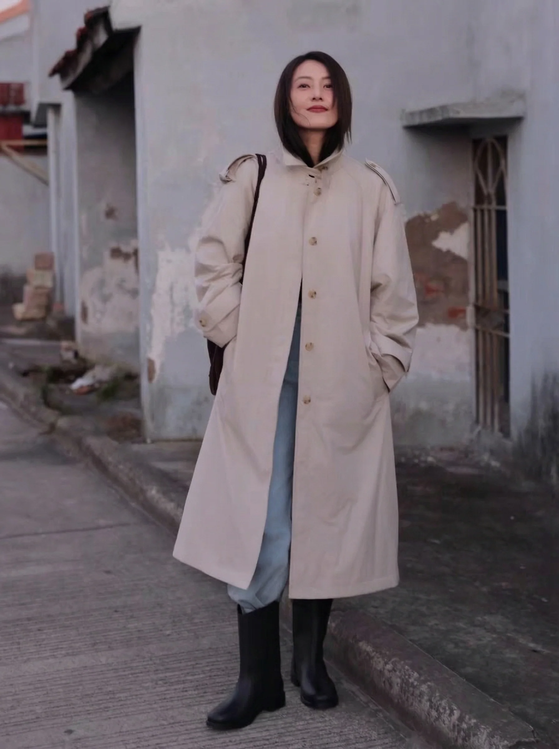 Belted Trench Coat - Image 4