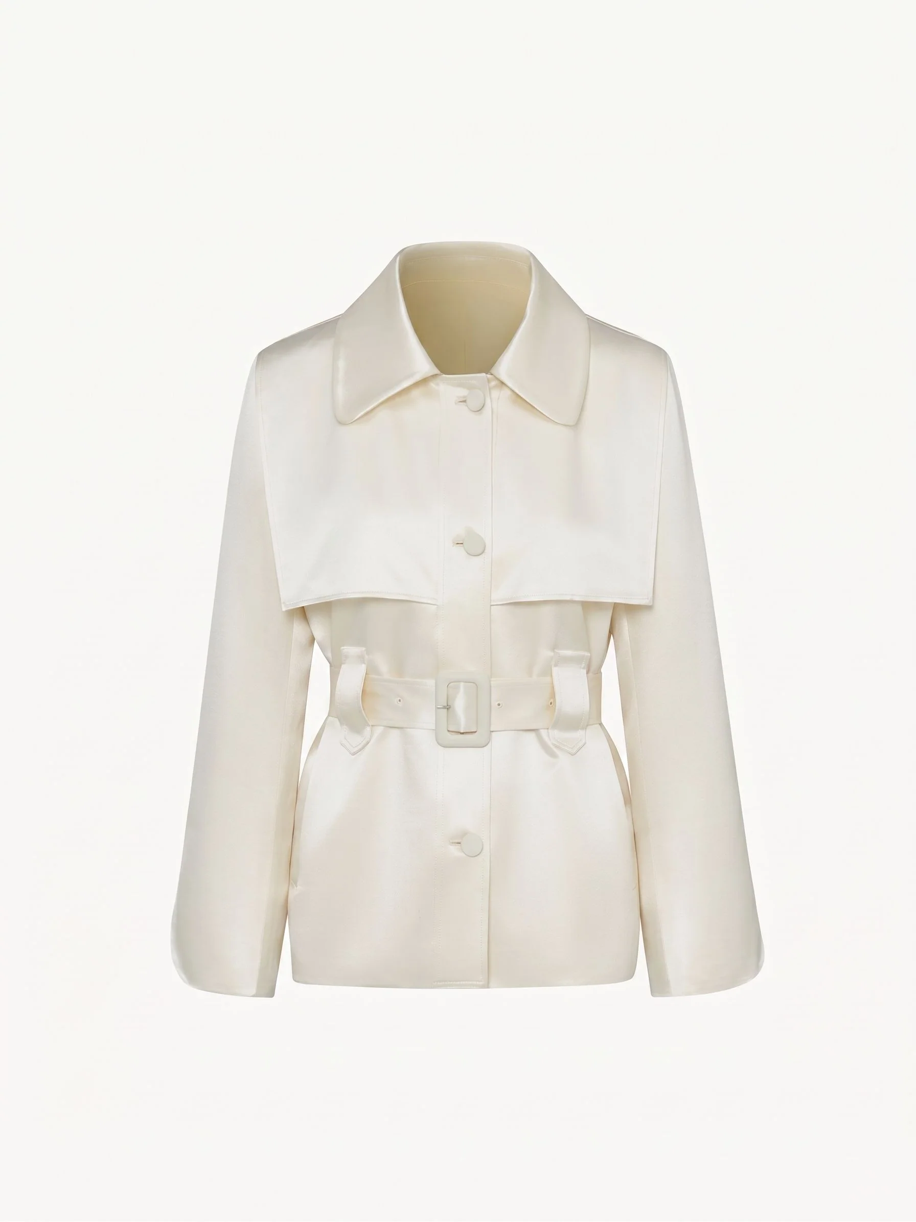 Belted Trench Jacket - Image 4