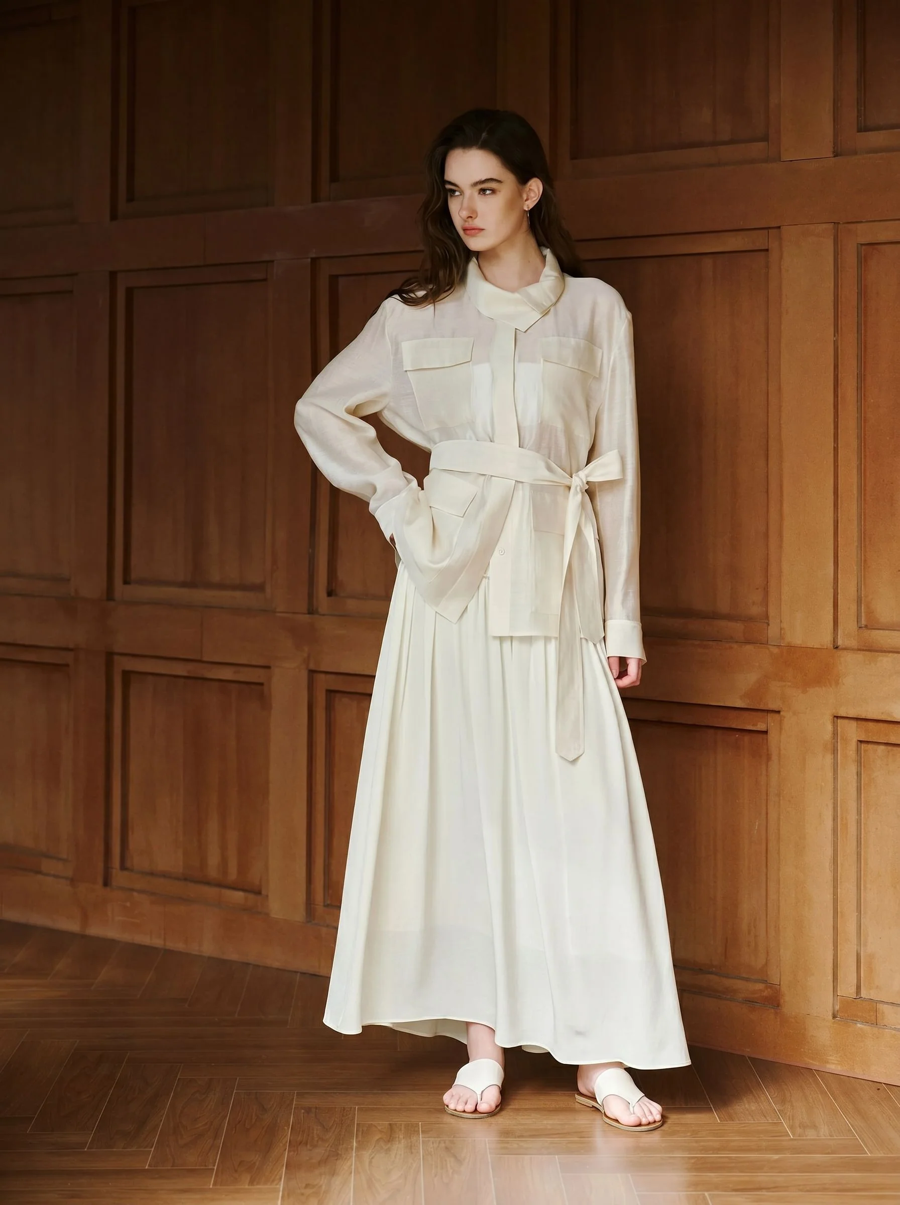 Belted Utility Shirt - Image 3