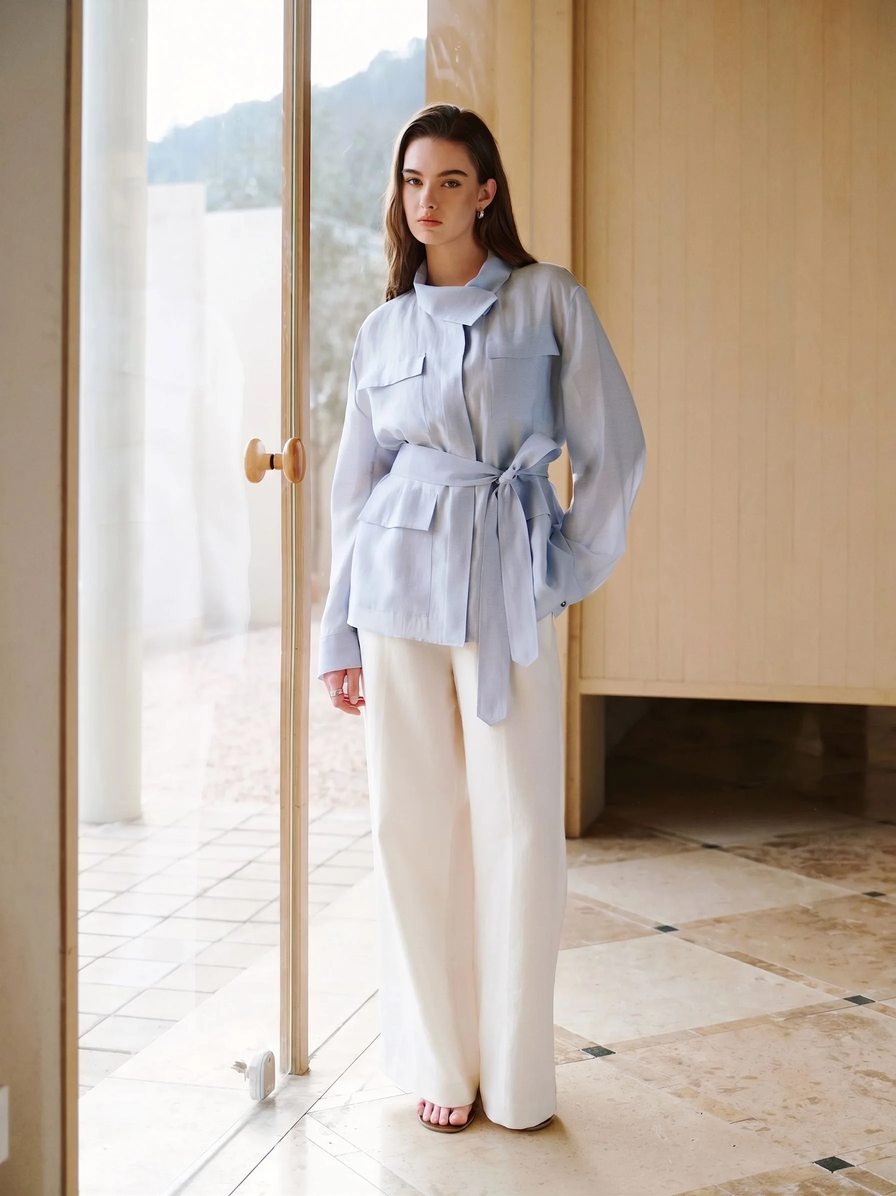 Belted Utility Shirt - Image 5