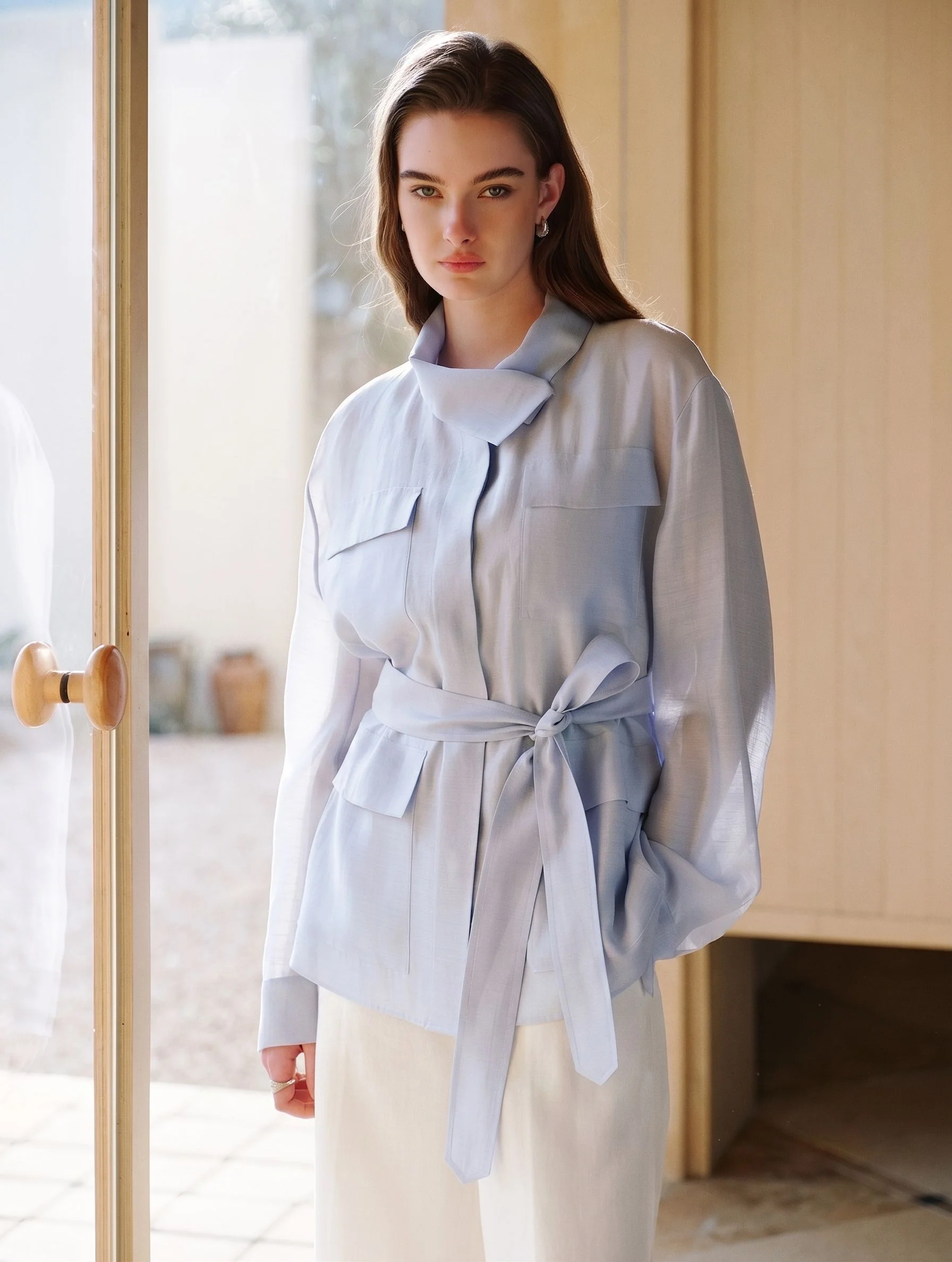 Belted Utility Shirt - Image 7