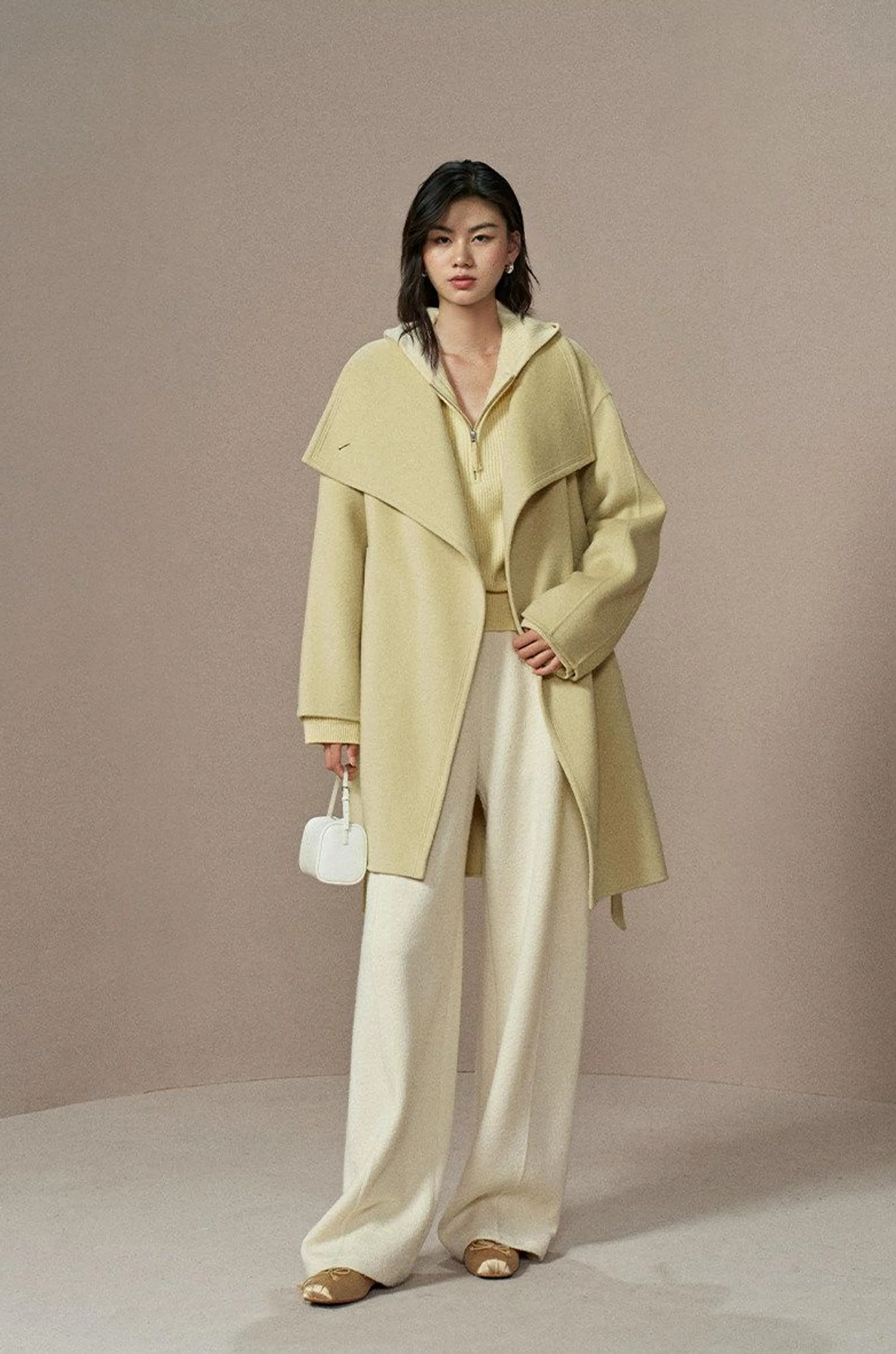 Belted Wrap Coat - Image 5