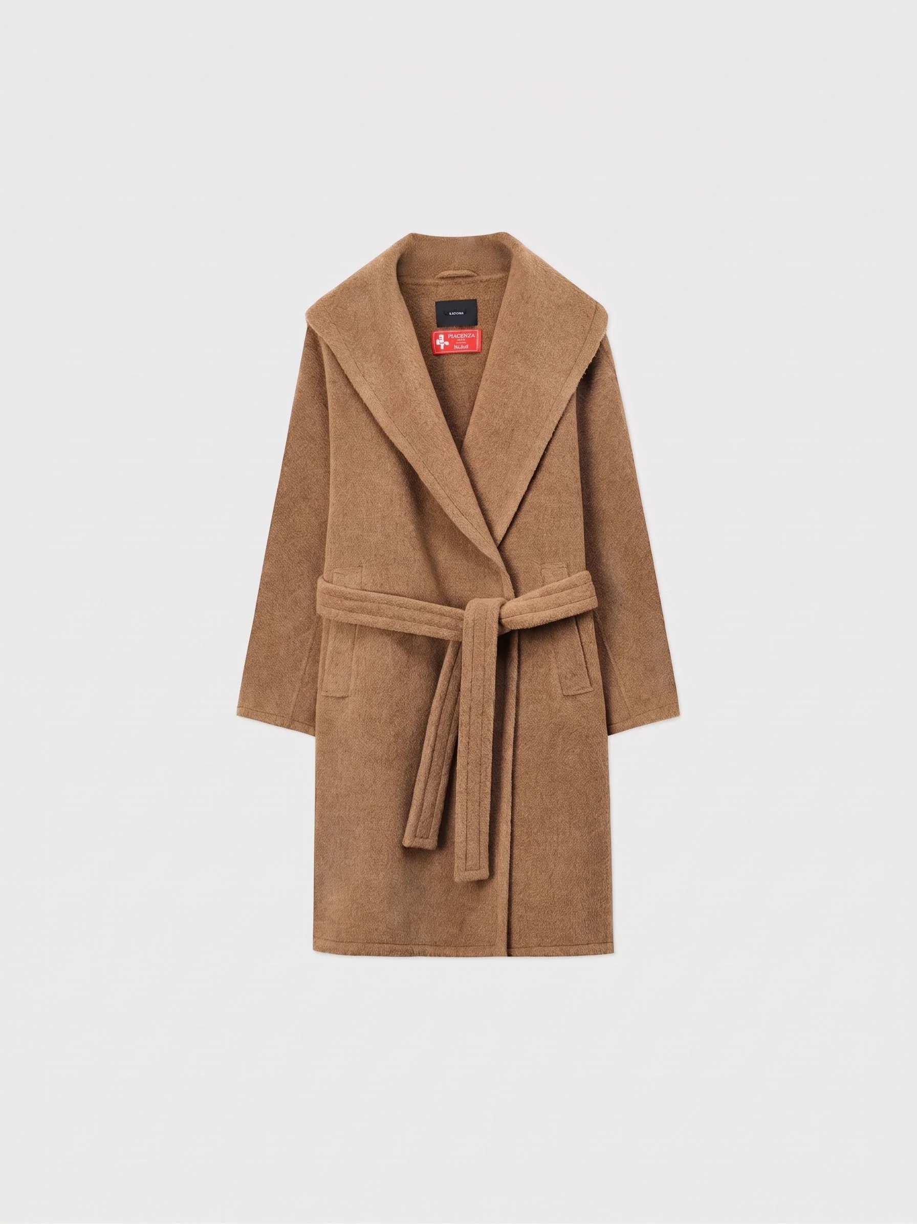 Belted Wrap Coat - Image 5