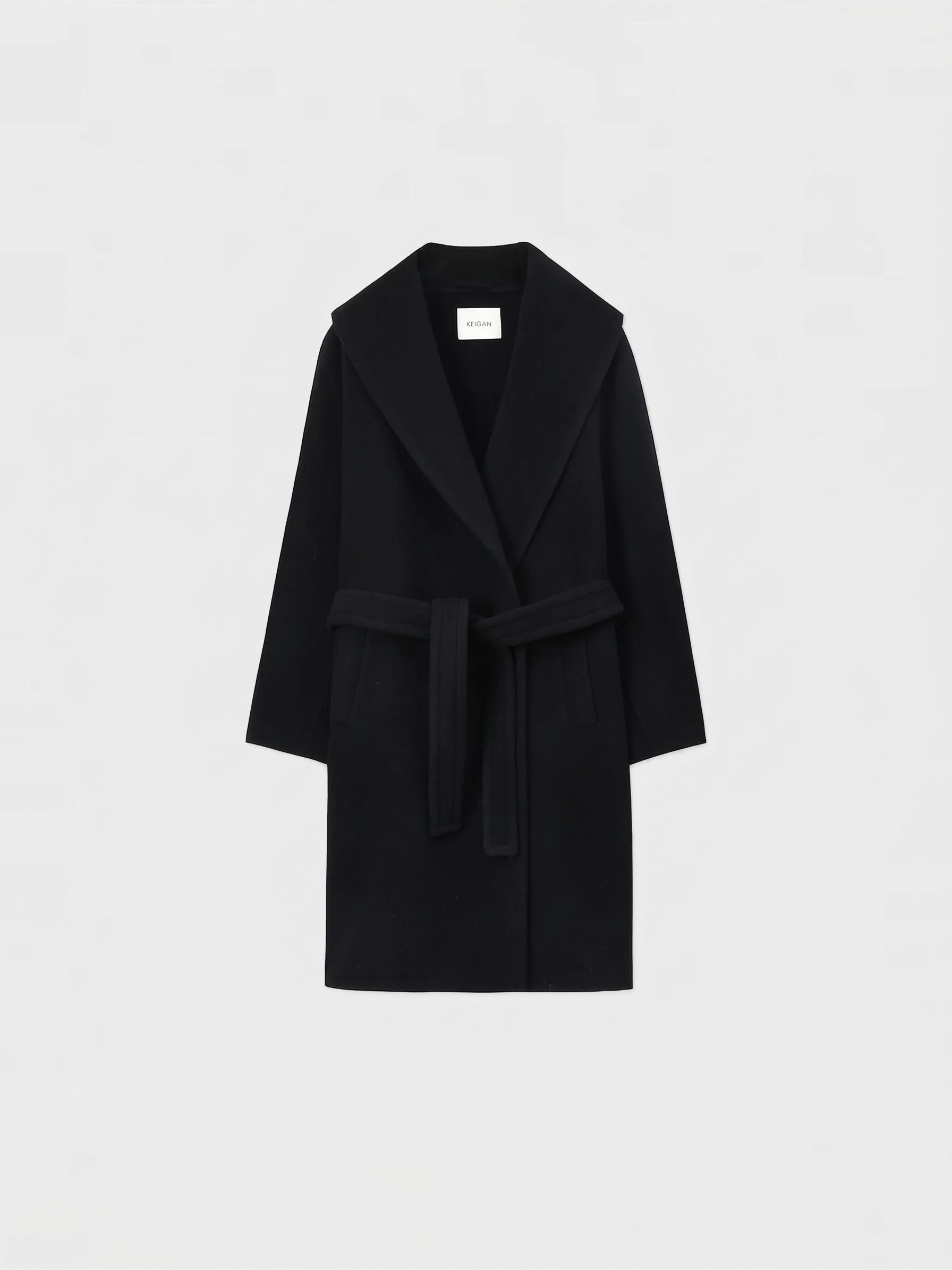 Belted Wrap Coat - Image 7
