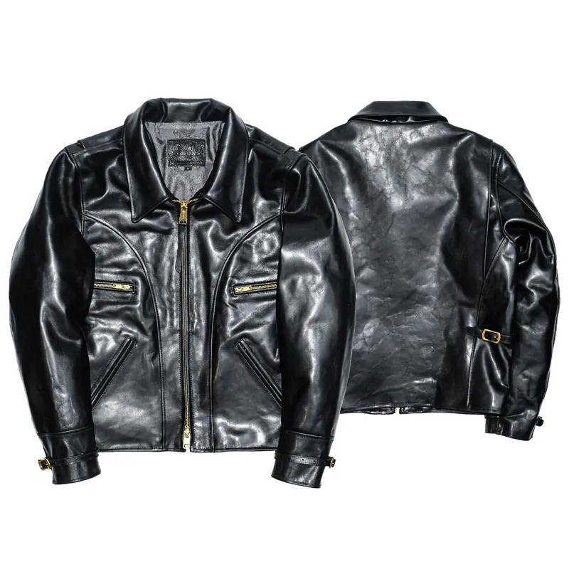 Bi-Swing Leather Moto Jacket - Image 11