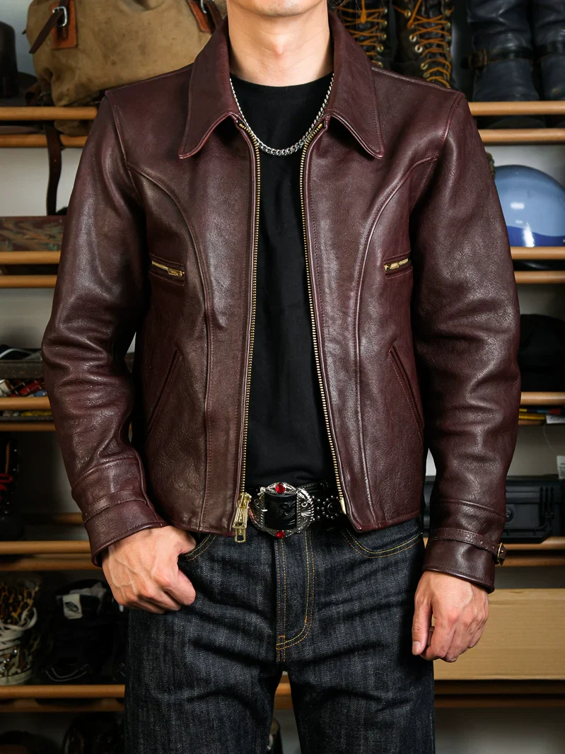 Bi-Swing Leather Moto Jacket - Image 2