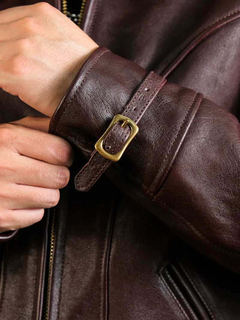 Bi-Swing Leather Moto Jacket - Image 5