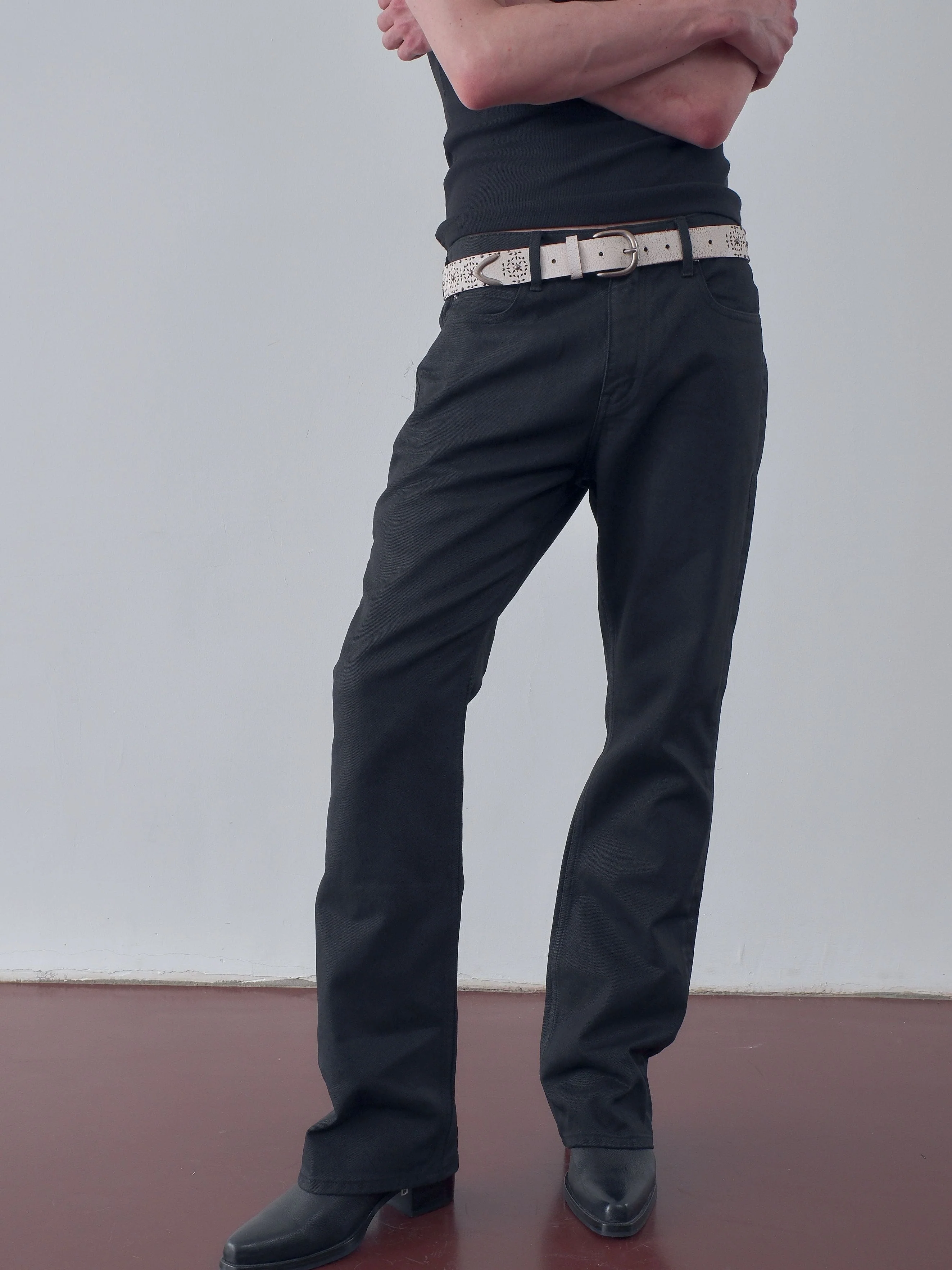 Black Bootcut Jeans
