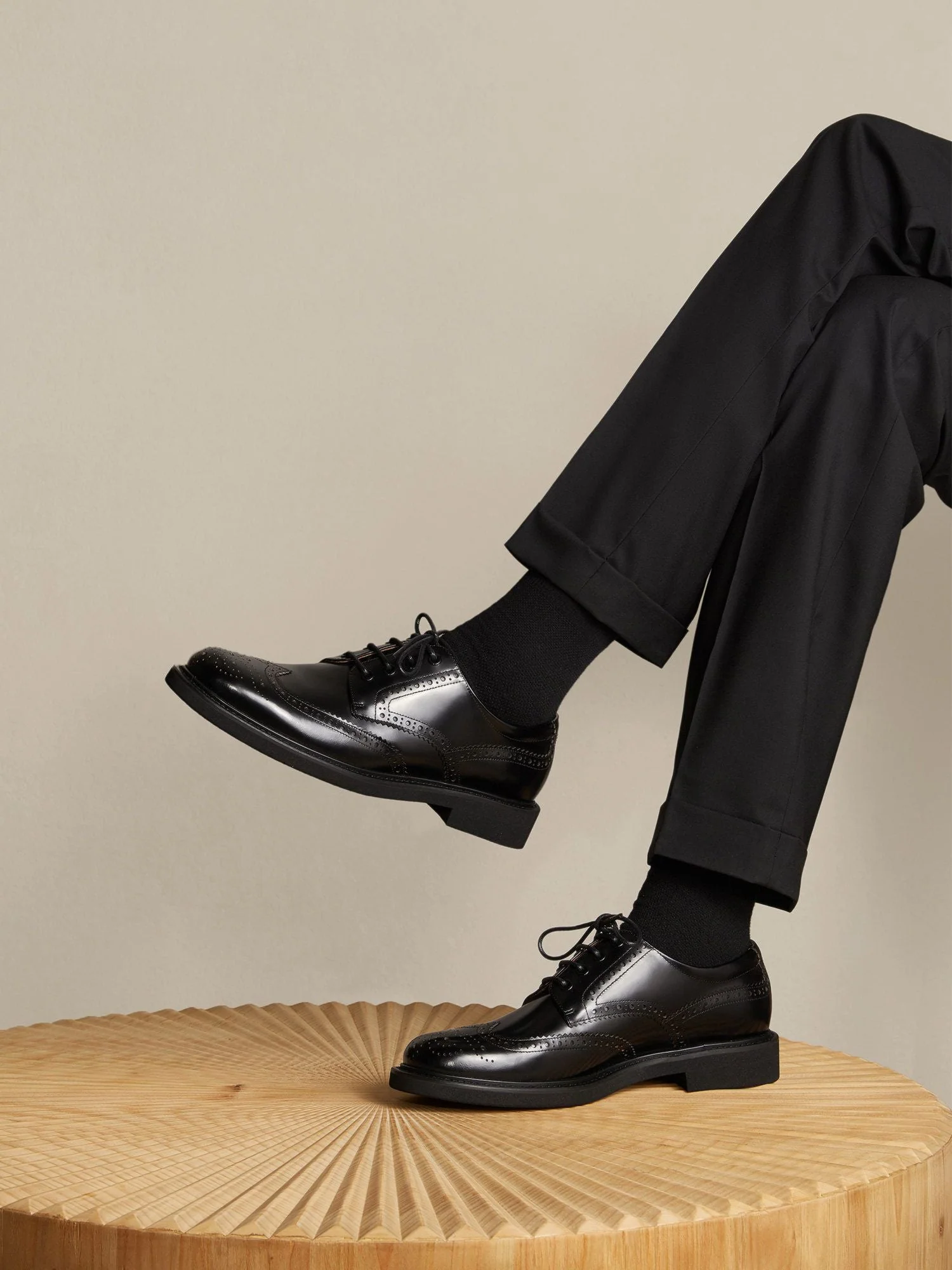 Black Brogue Derbies - Image 5