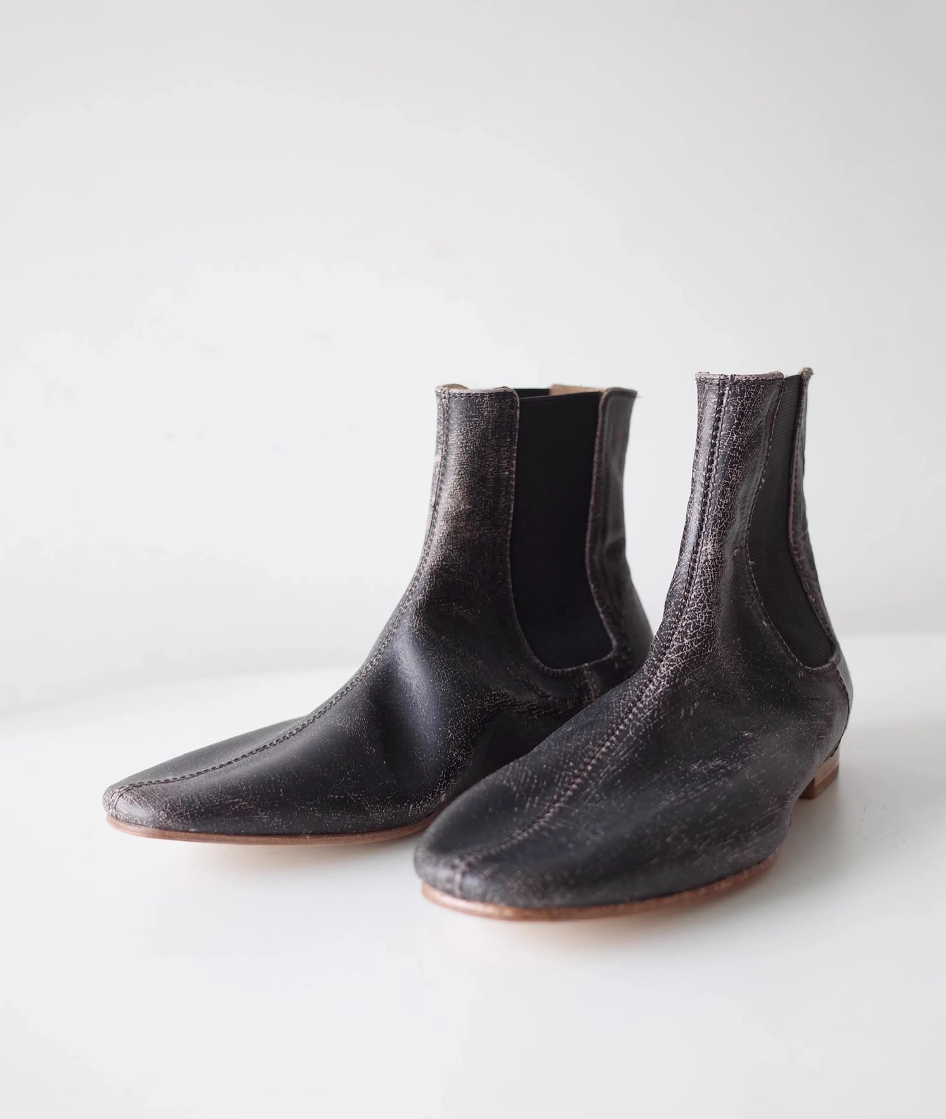 Black Chelsea Ankle Boots - Image 2