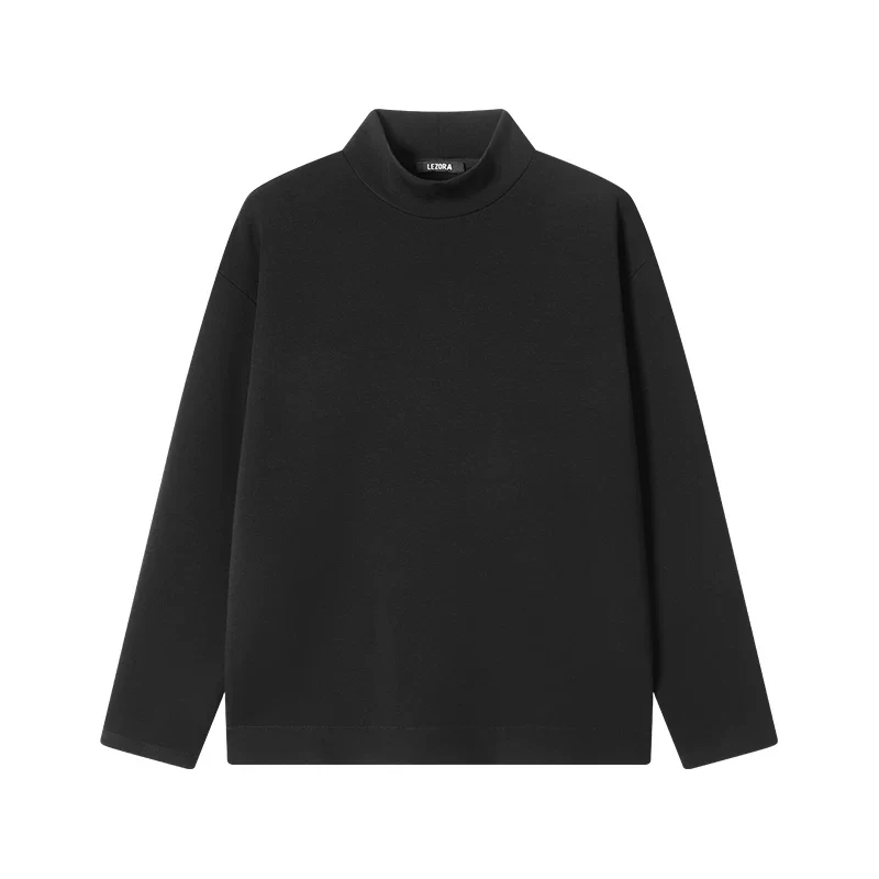 Black Mockneck Pullover - Image 5