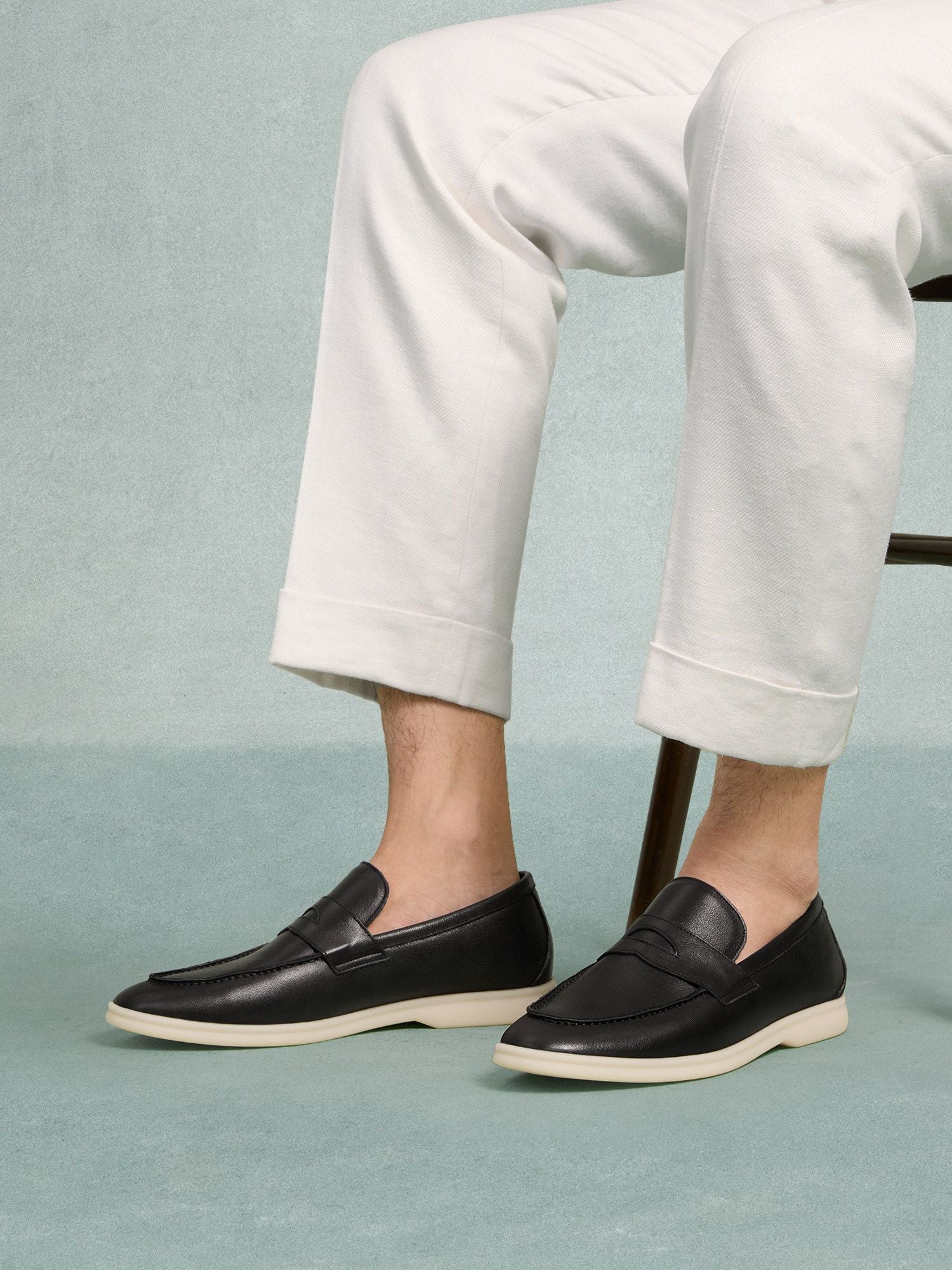 Black Penny Loafers - Image 5