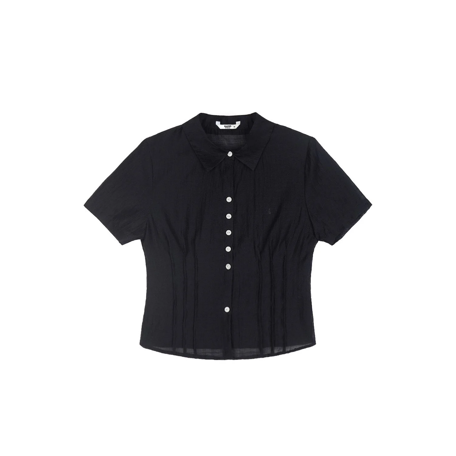 Black Sheer Shirt - Image 6