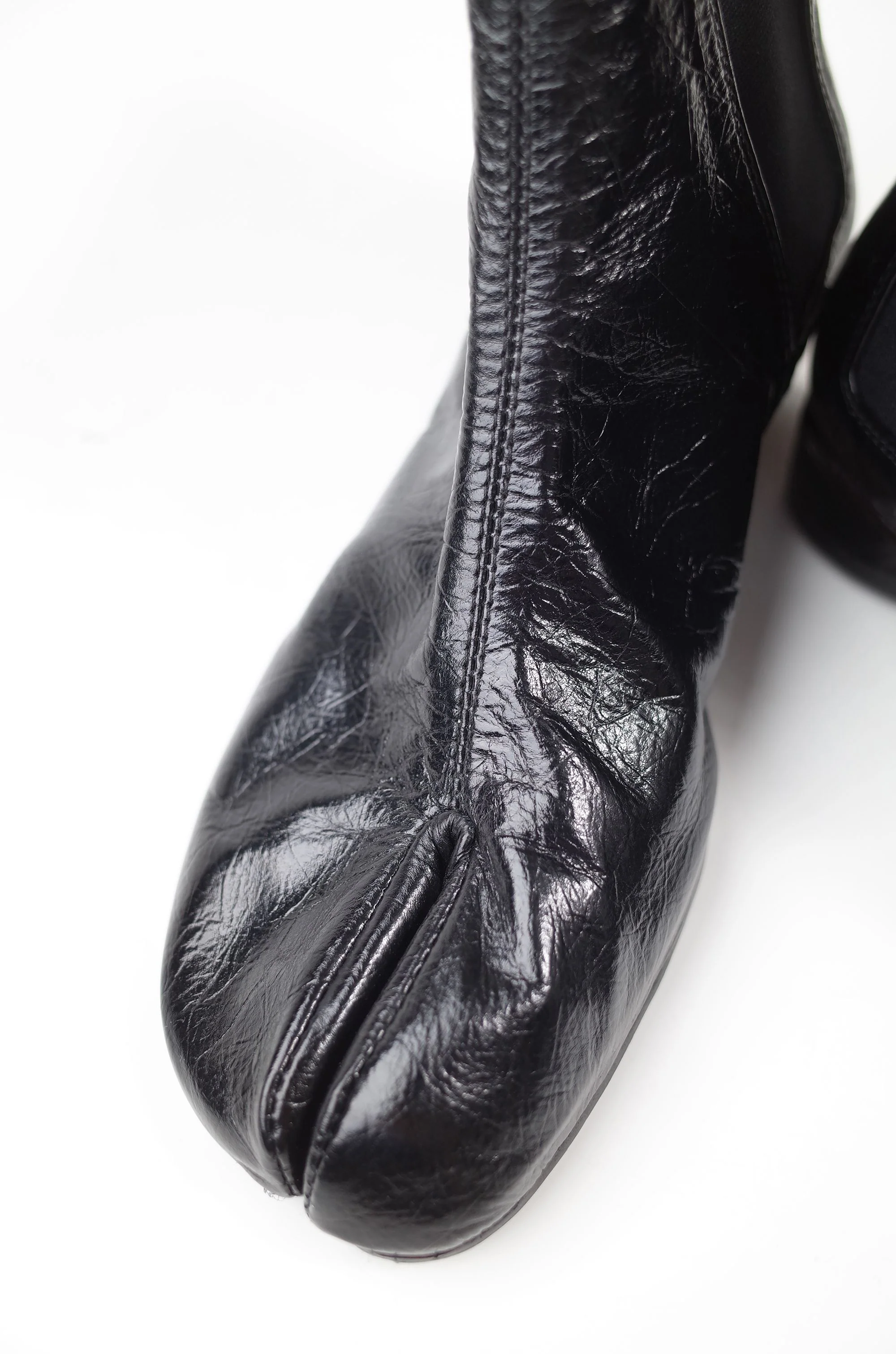 Black Tabi Chelsea Boots - Image 5