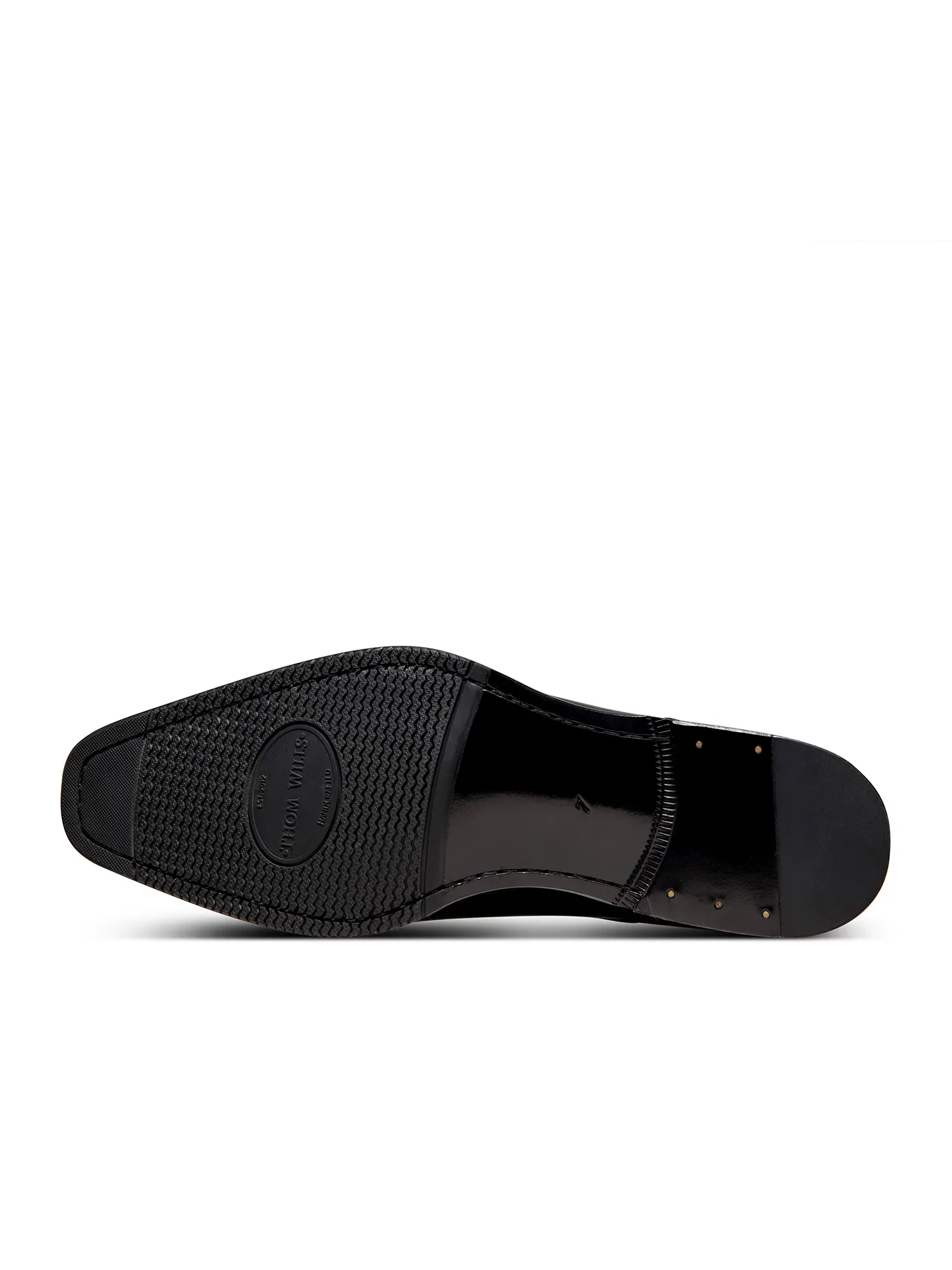 Black Top-Grain Leather Cap-Toe Oxford - Image 4