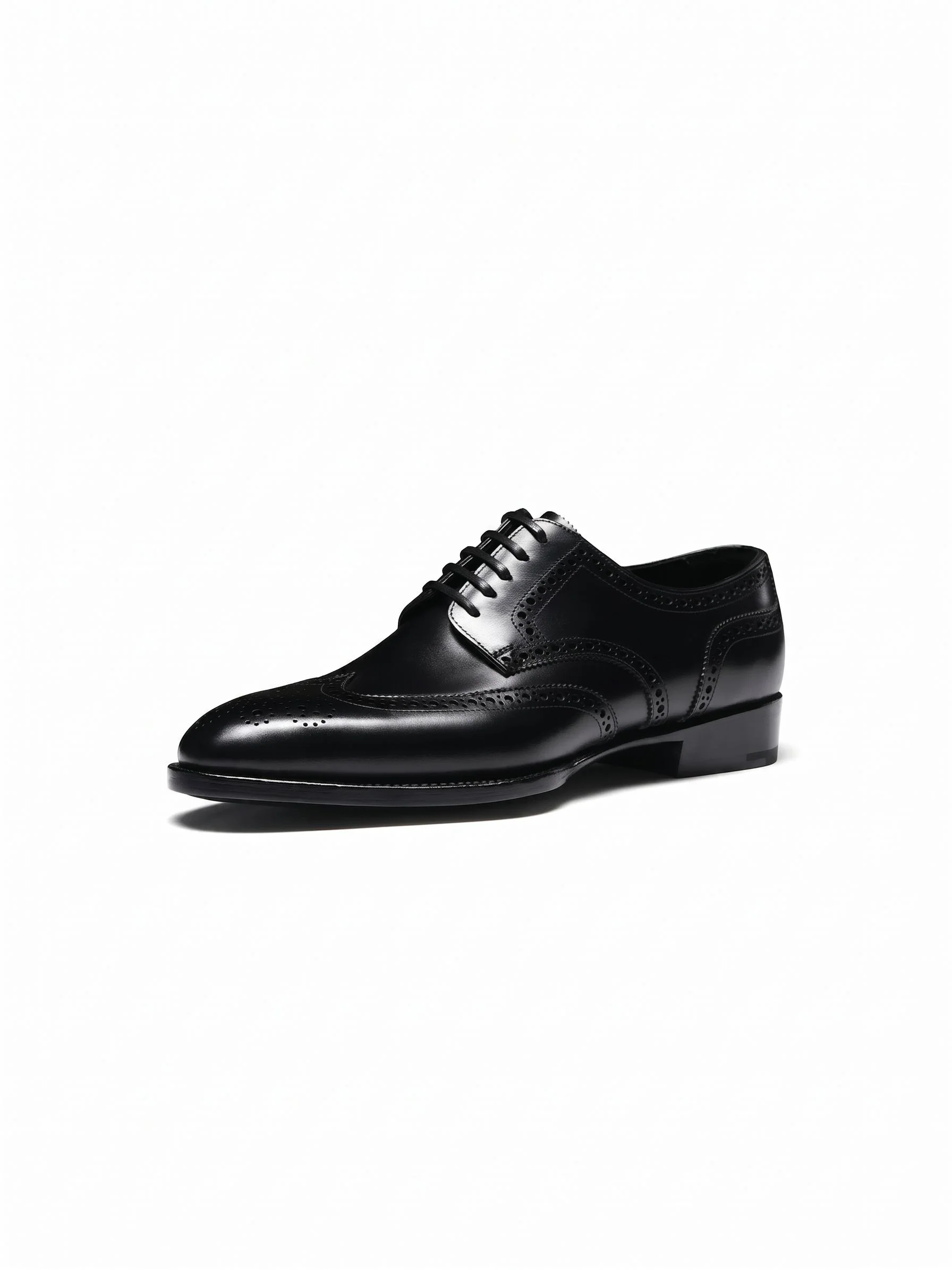 Black Wingtip Derby