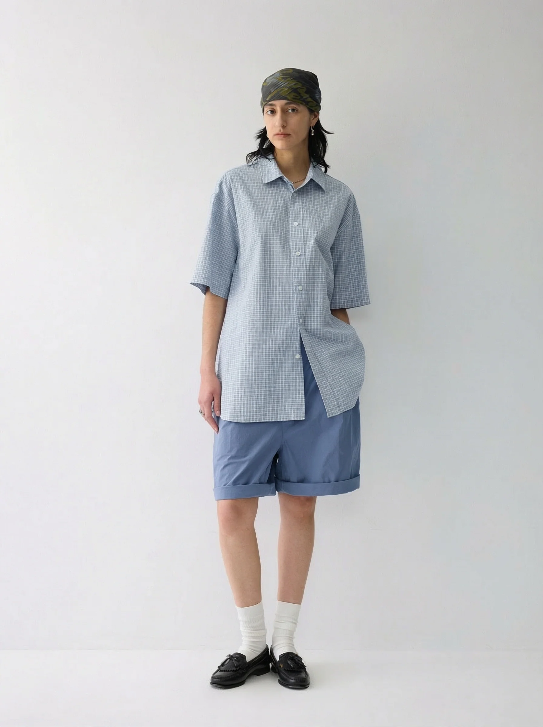Blue Check Shirt - Image 2