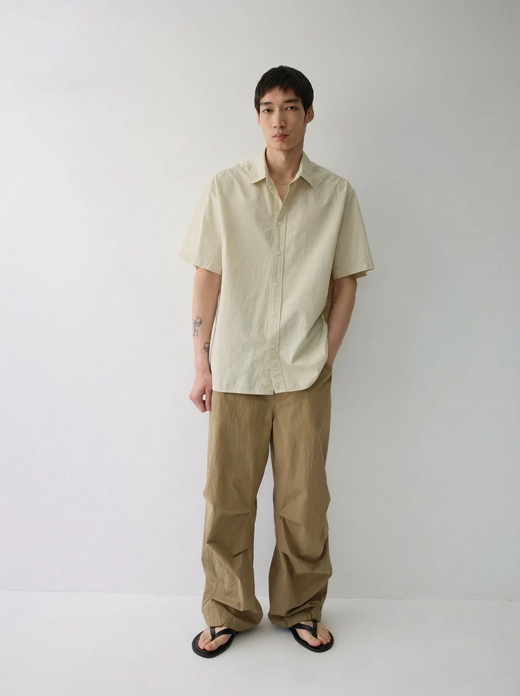 Blue Check Shirt - Image 3