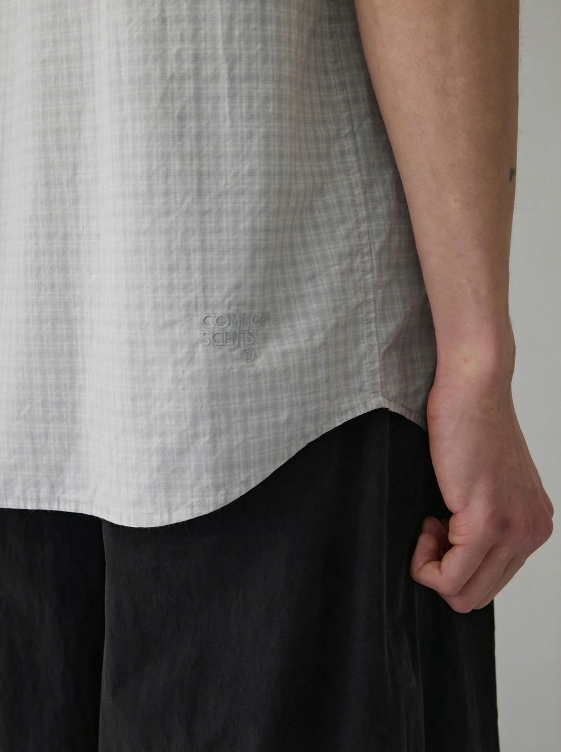 Blue Check Shirt - Image 8