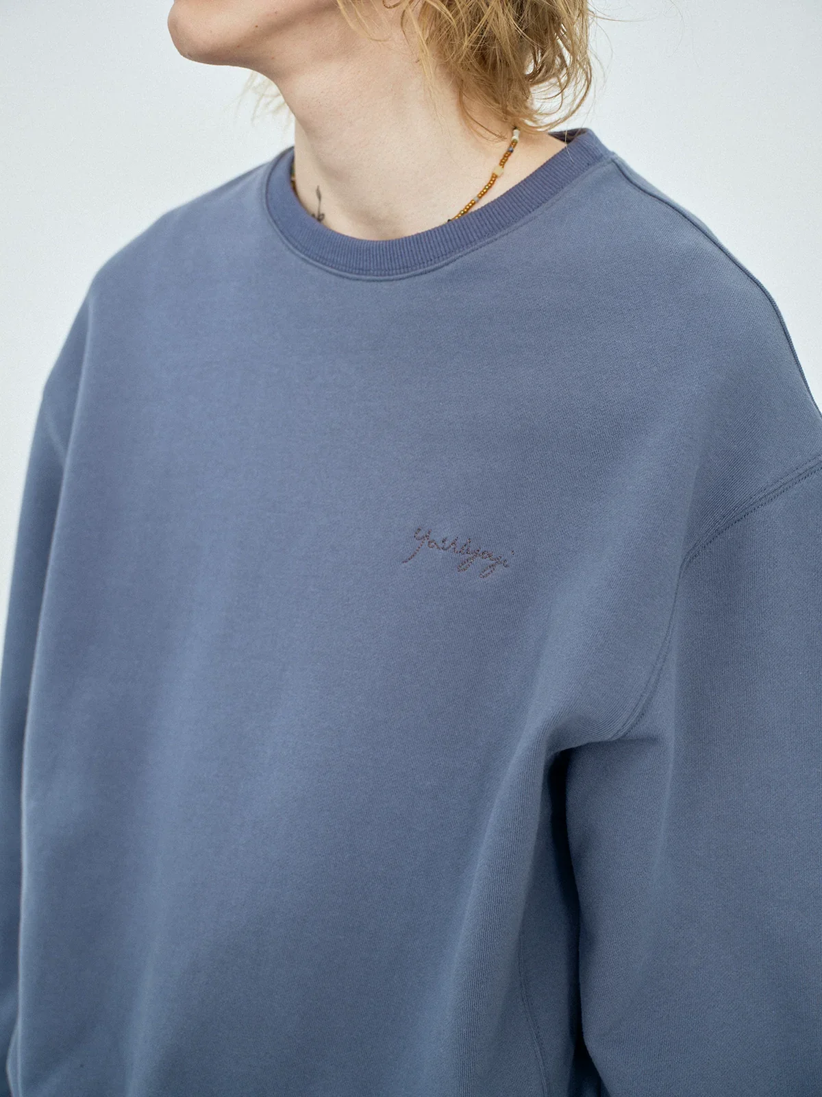 Blue Crewneck Sweatshirt - Image 4