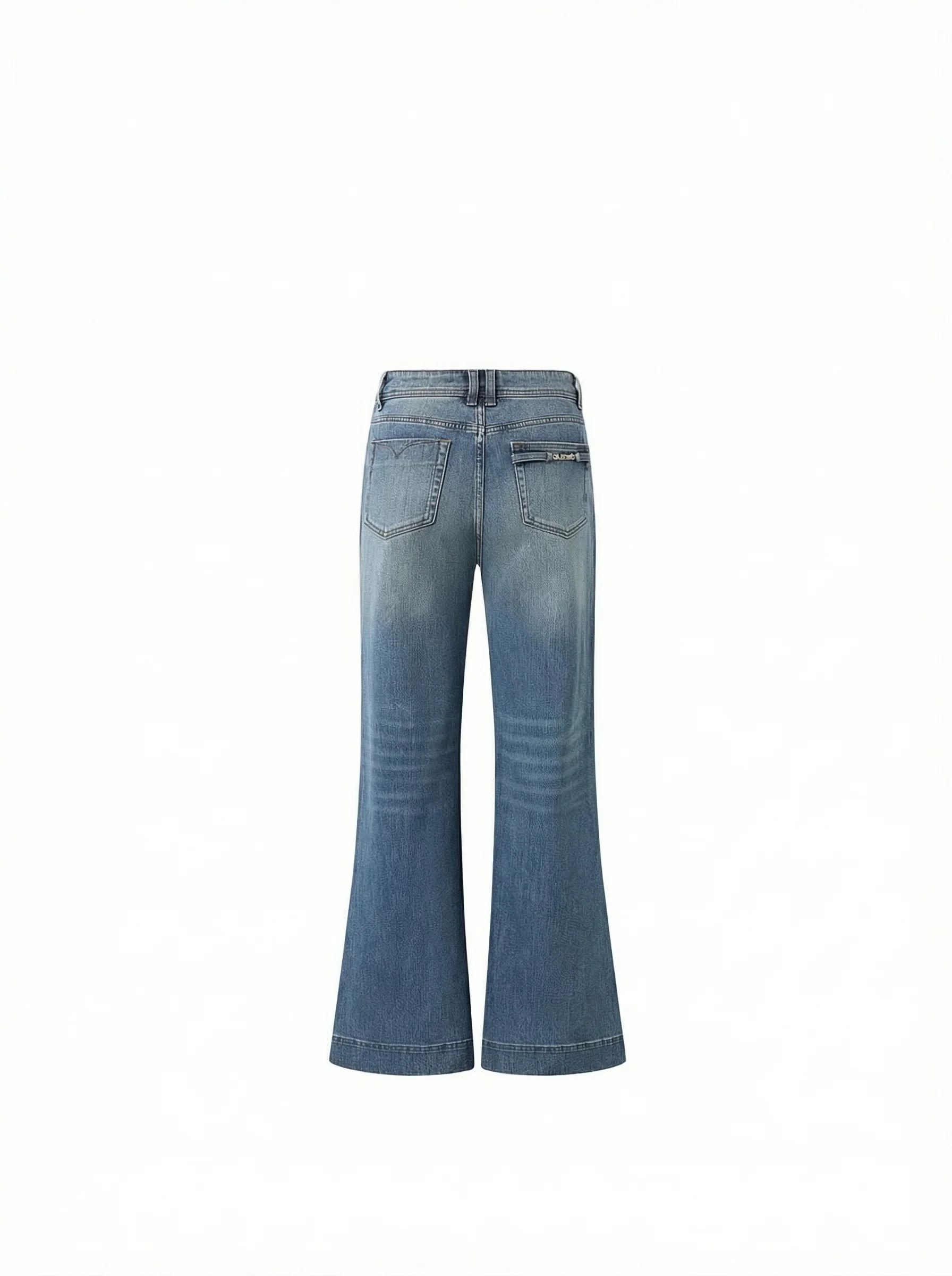 Blue Flare Jeans - Image 3