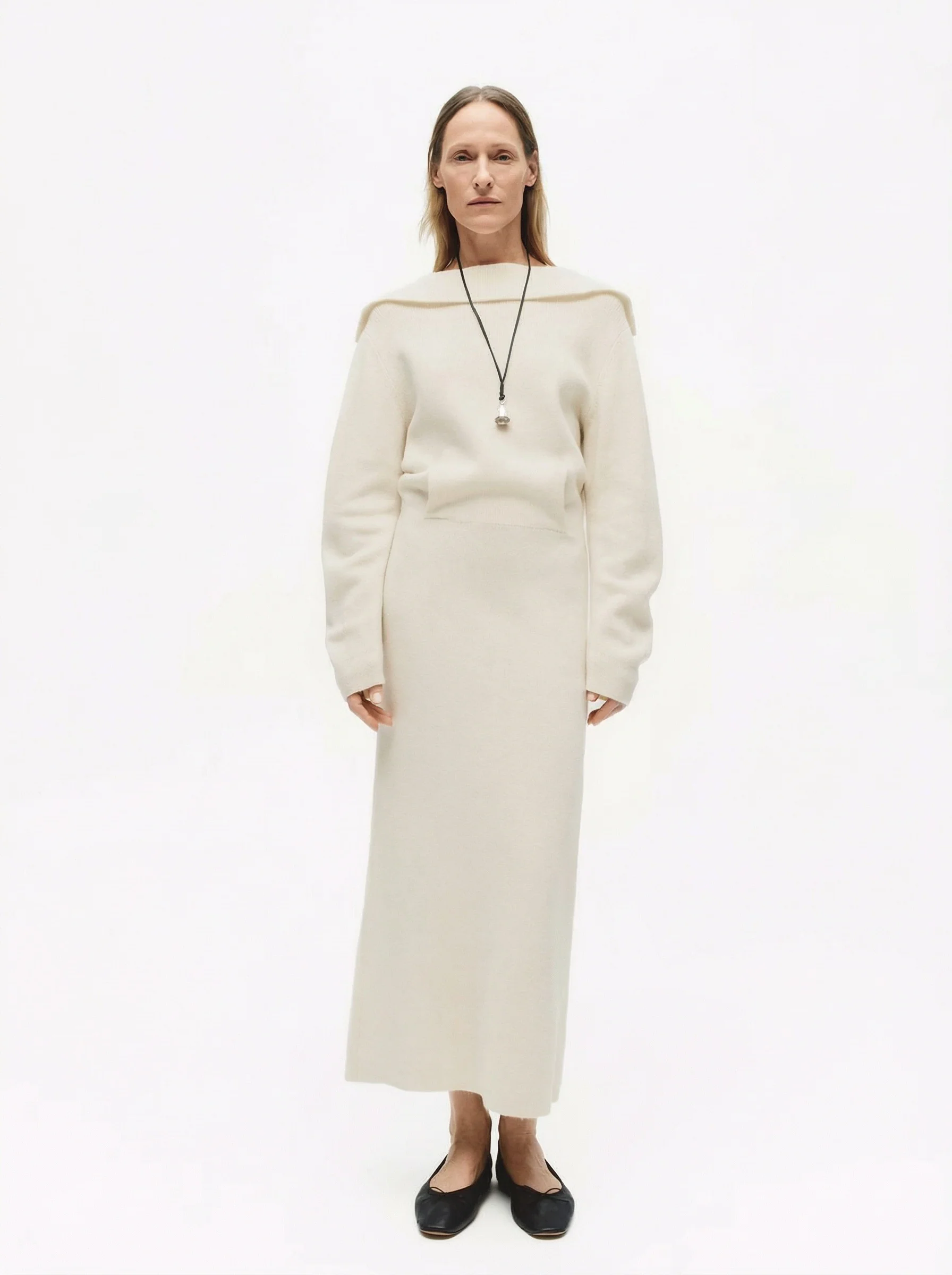 Boatneck Knit Set - Image 4