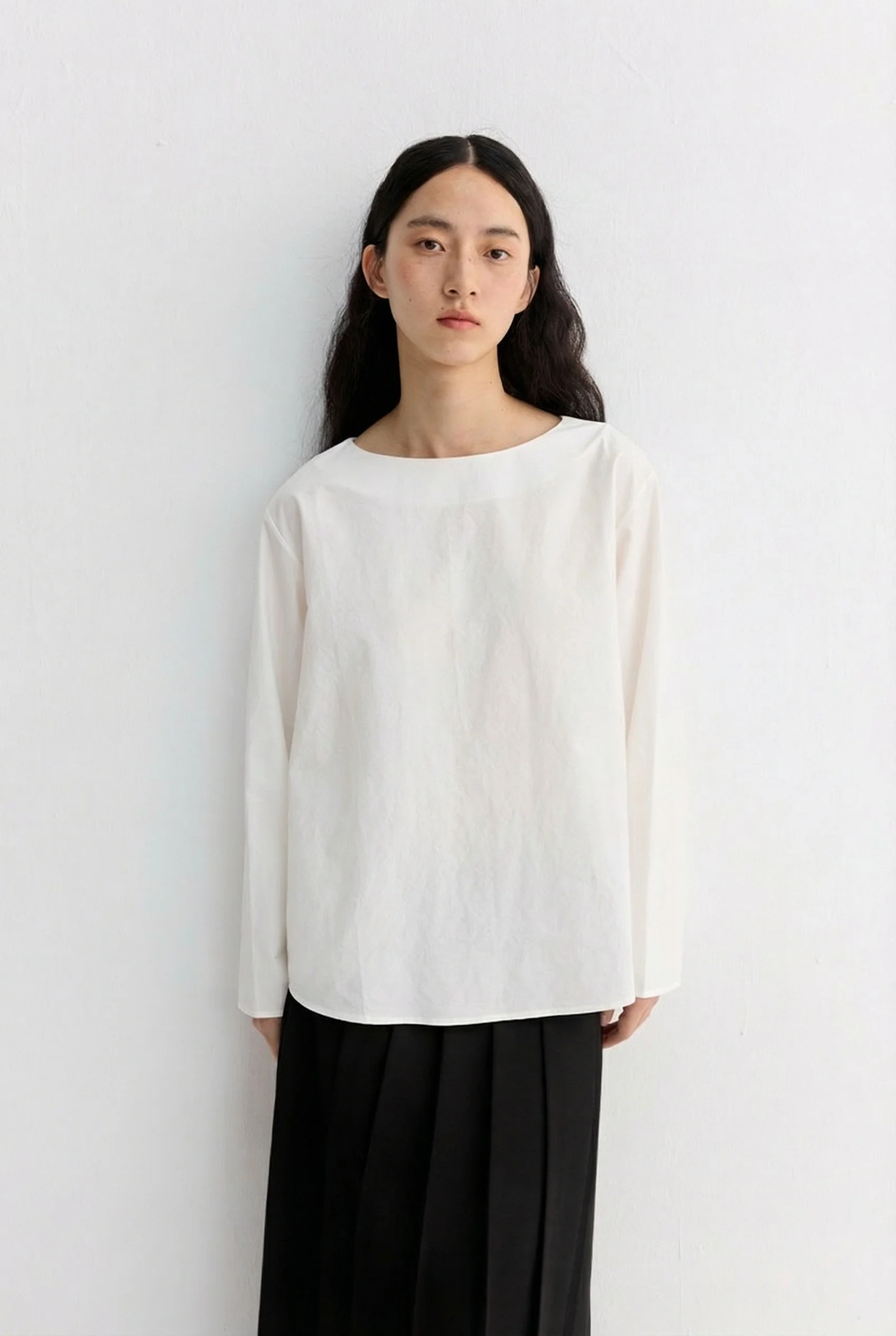 Boatneck Long Sleeve Top - Image 2