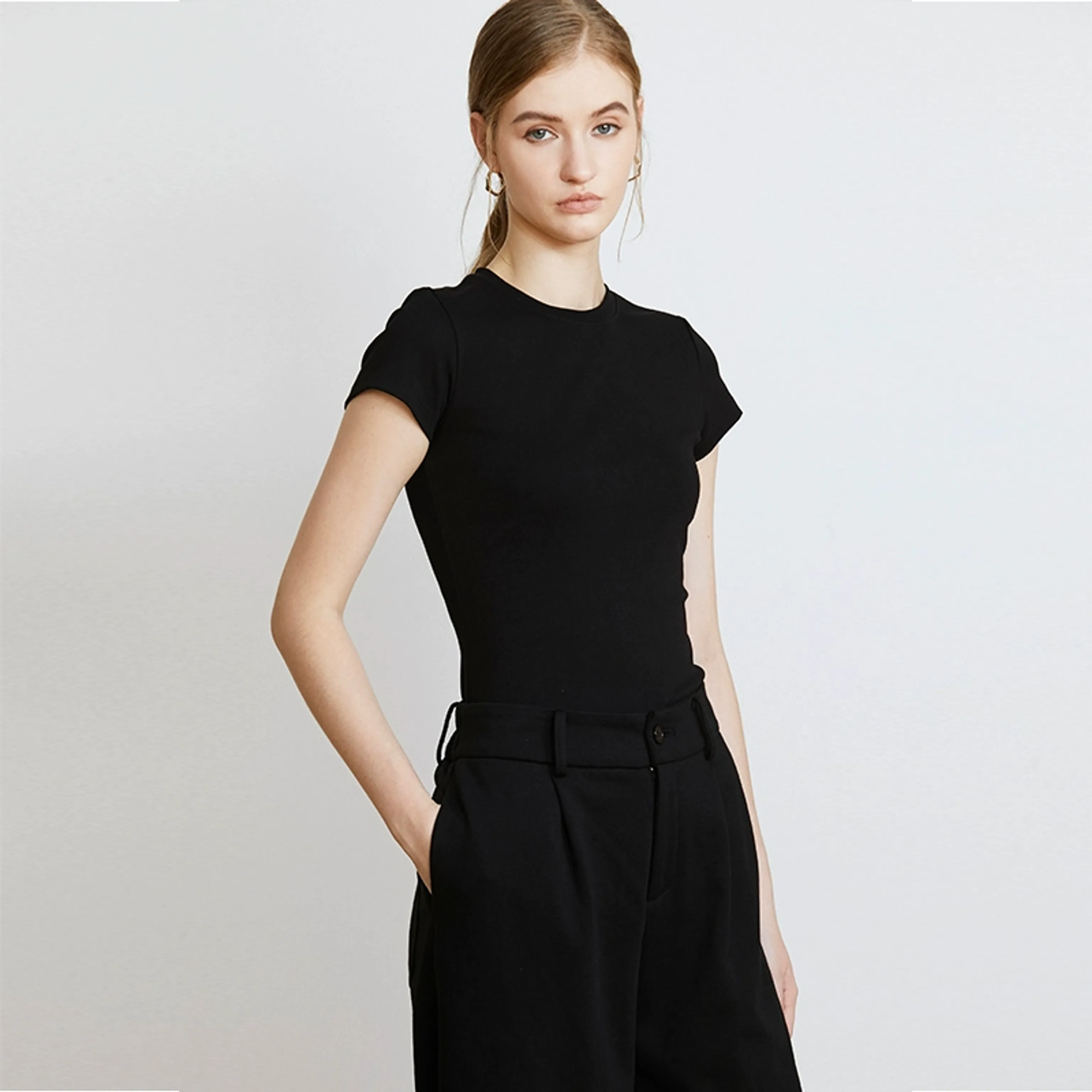 Body-Shaping Slim T-Shirt - Image 8