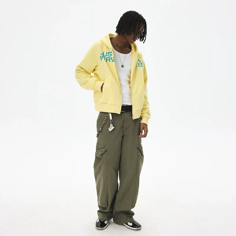 Bold Statement Zip-up Hoodie - Image 4