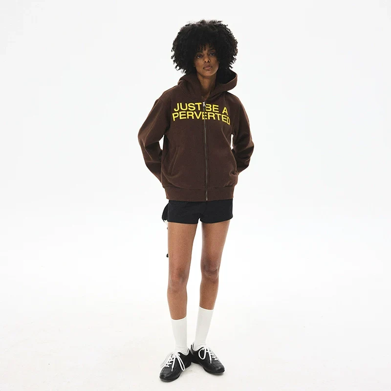 Bold Statement Zip-up Hoodie - Image 5