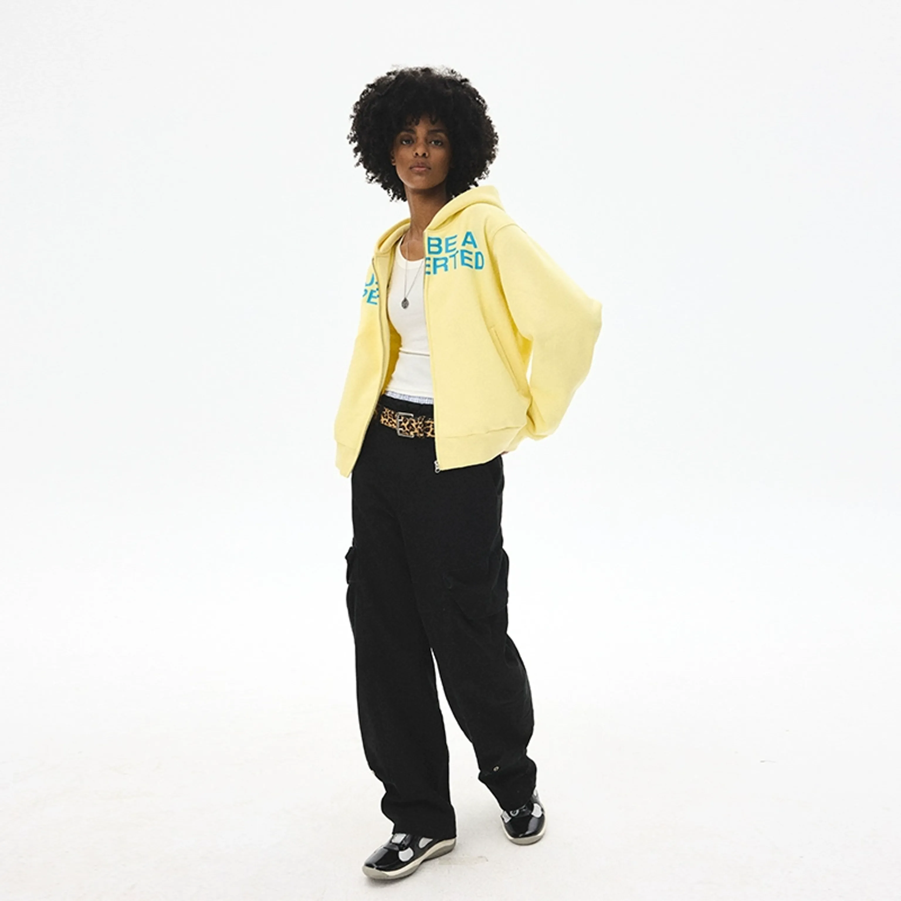 Bold Statement Zip-up Hoodie - Image 6