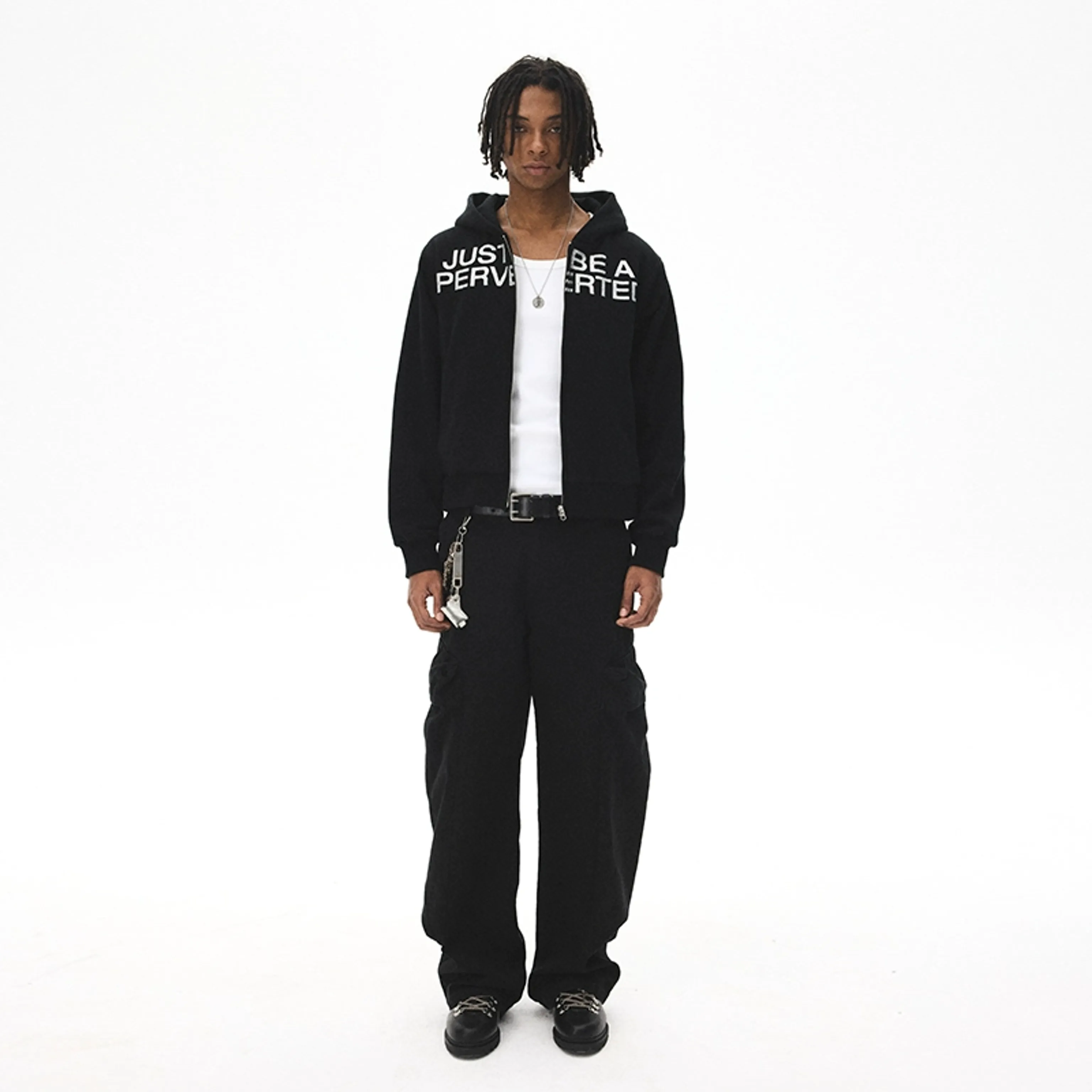 Bold Statement Zip-up Hoodie - Image 7