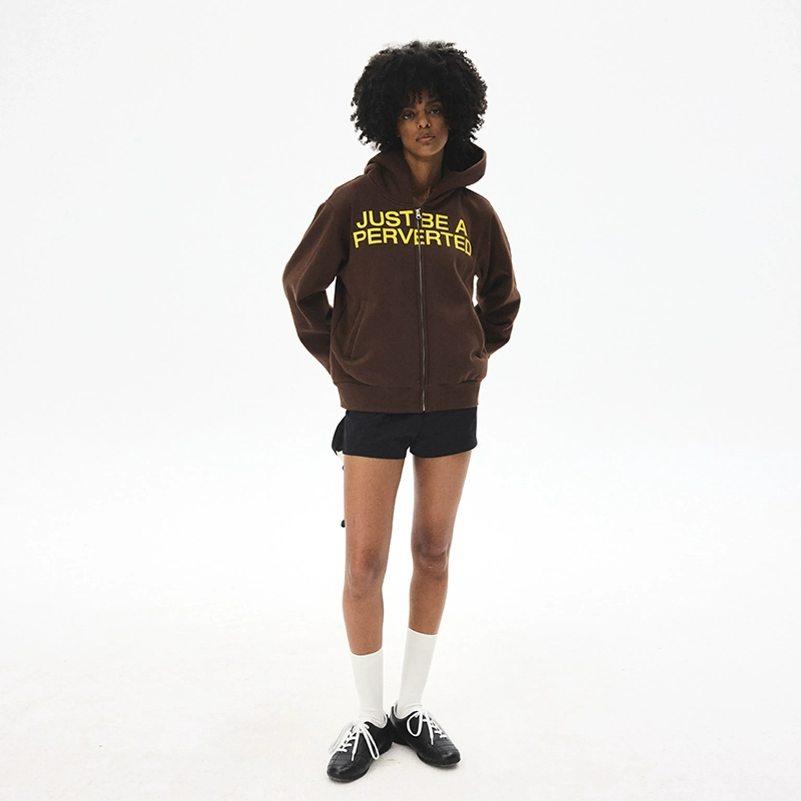 Bold Statement Zip-up Hoodie - Image 9