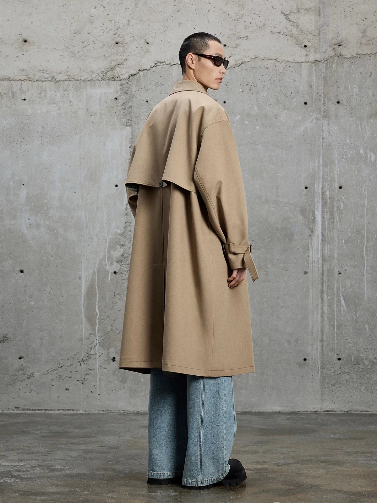 Bonded Balmacaan Coat - Image 2