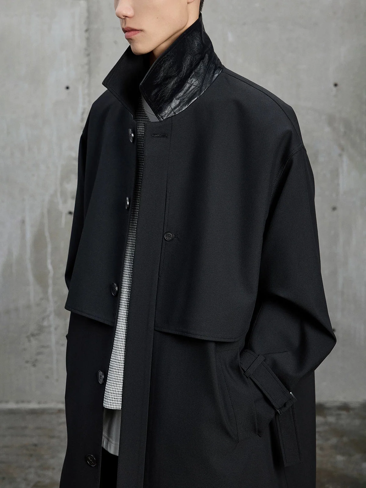 Bonded Balmacaan Coat - Image 4