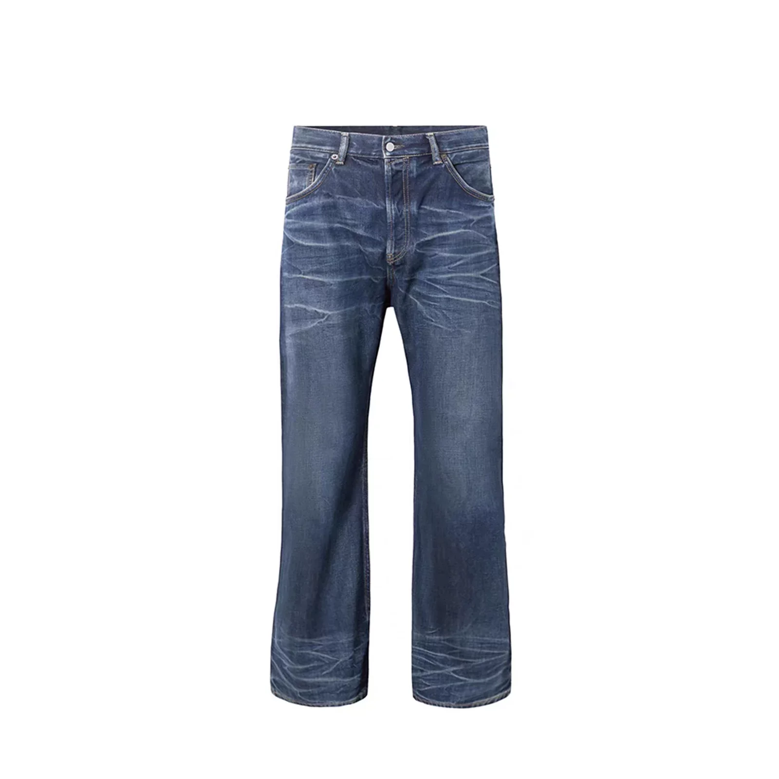Bootcut Button-Fly Jeans - Image 2