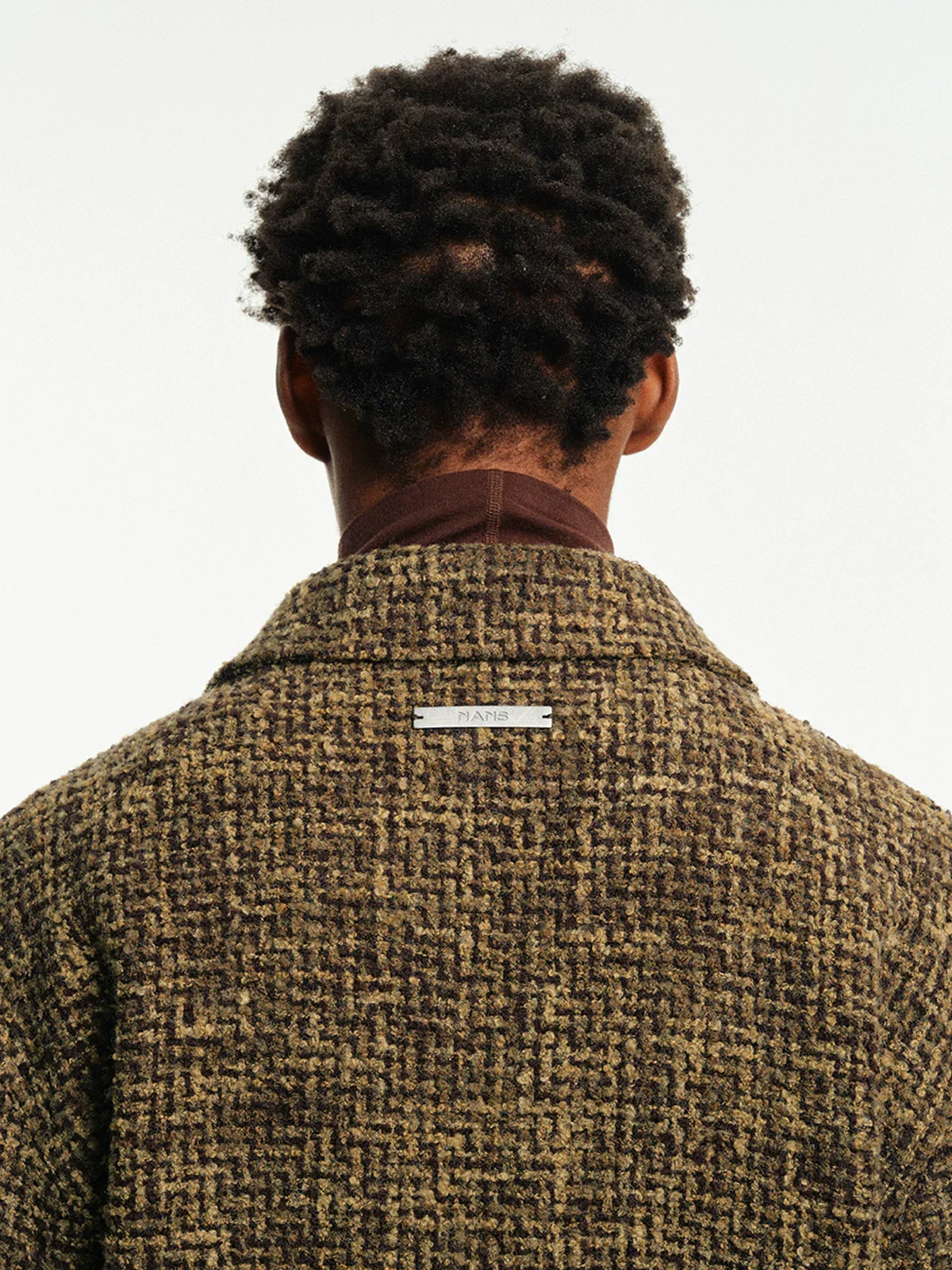 Bouclé Check Zip Jacket - Image 5