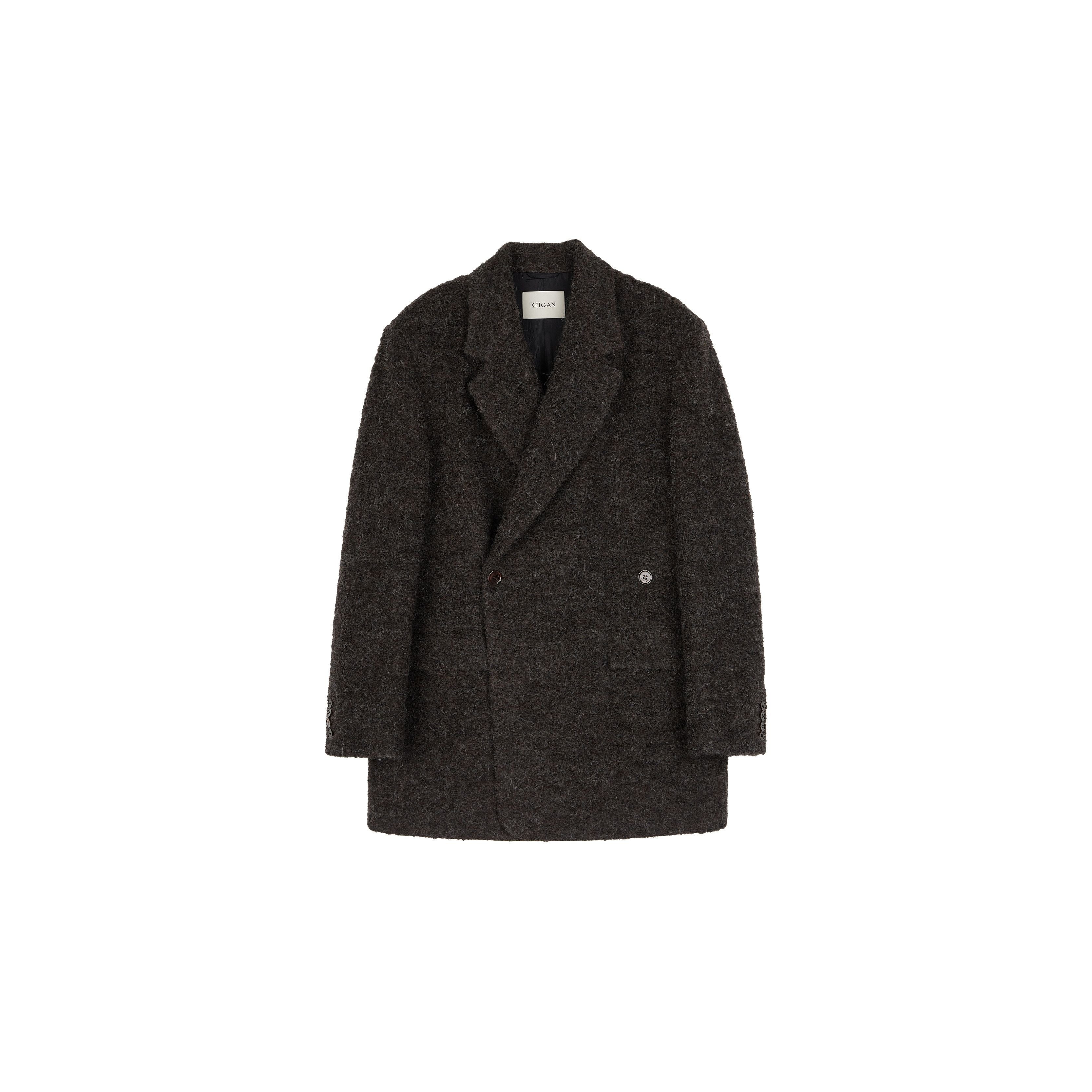 Bouclé Wrap Blazer - Image 2